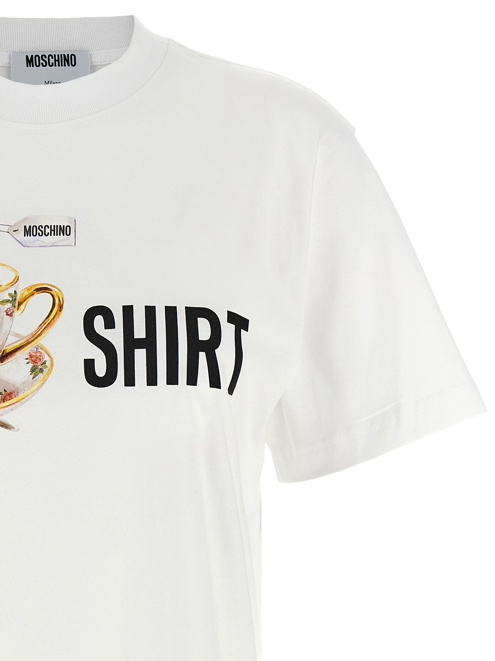 Moschino Multicolor Cotton T-Shirt Moschino