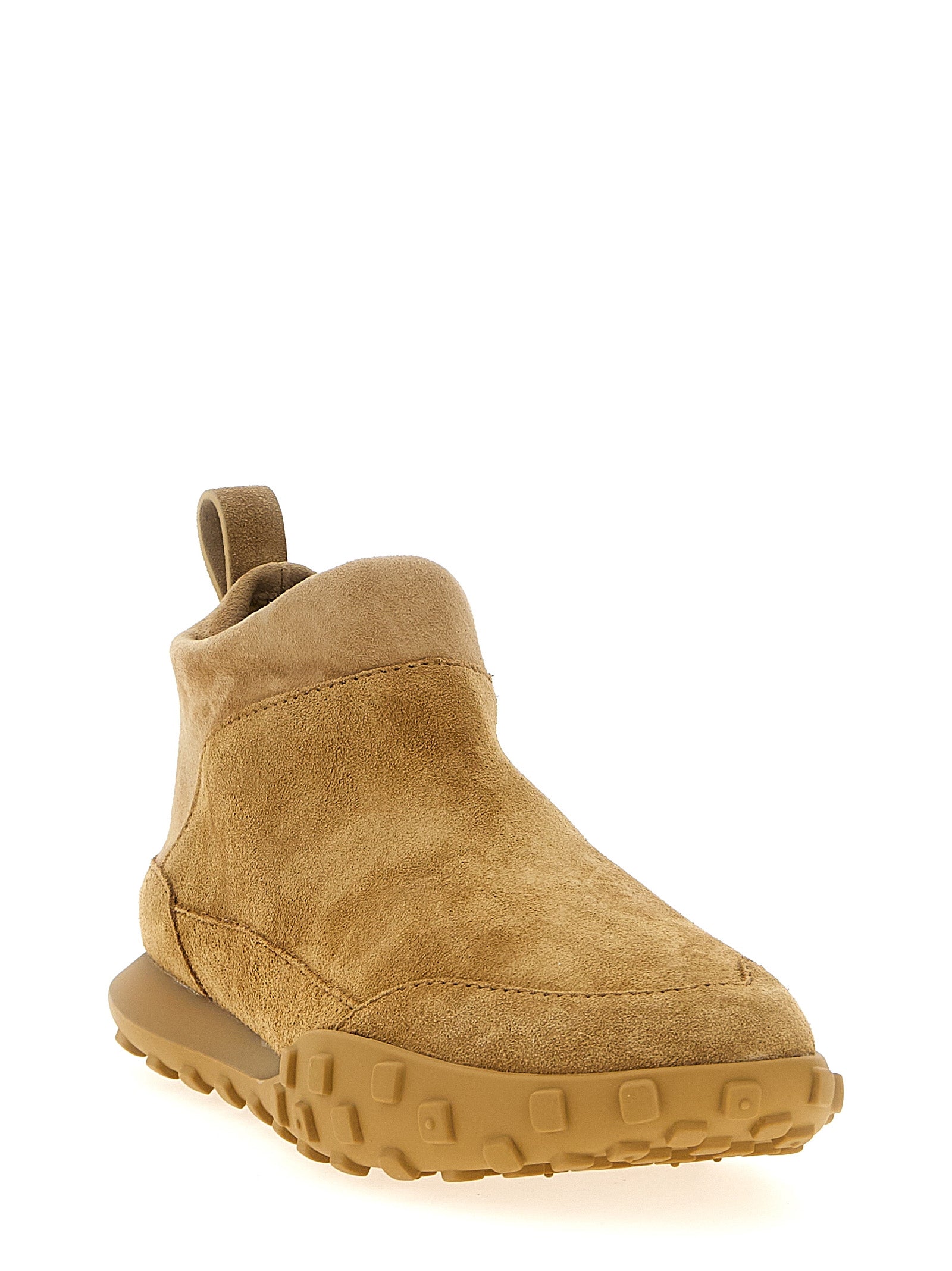 Jil Sander Beige Calfskin Sneakers Jil Sander
