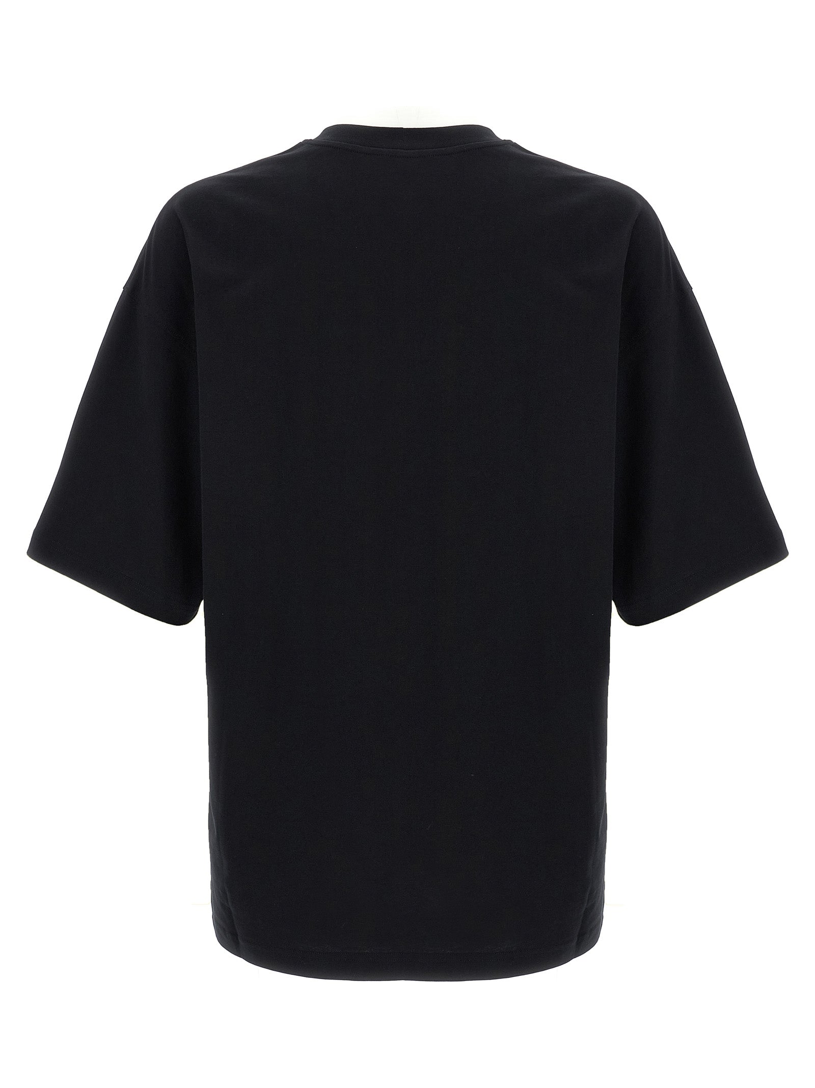 Moschino Black Cotton T-Shirt Moschino