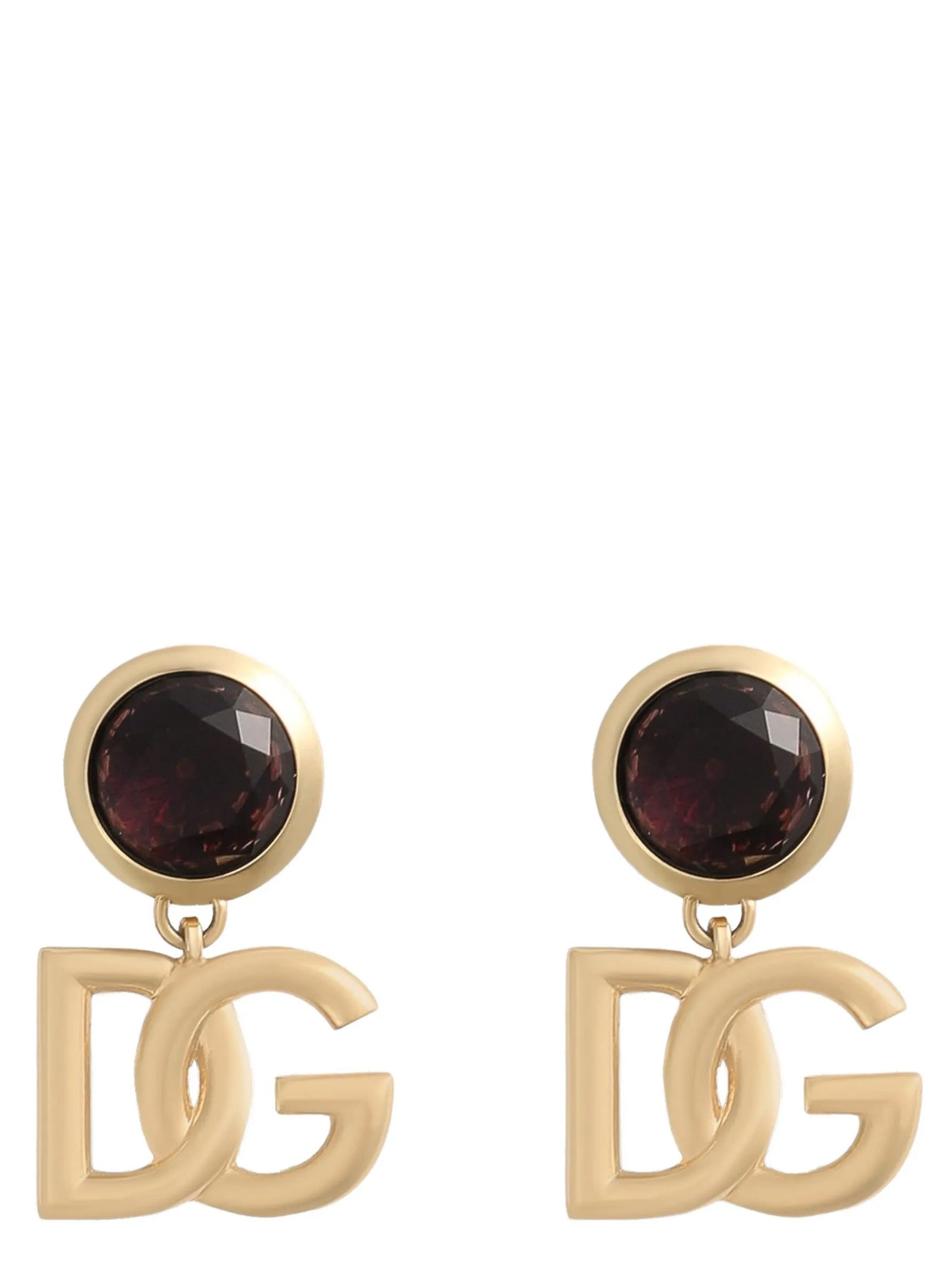 Dolce & Gabbana Gold Brass Earrings Dolce & Gabbana