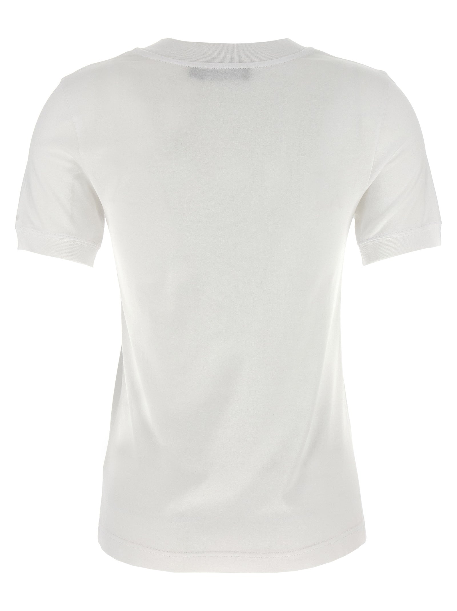 Dolce & Gabbana White Cotton T-Shirt Dolce & Gabbana