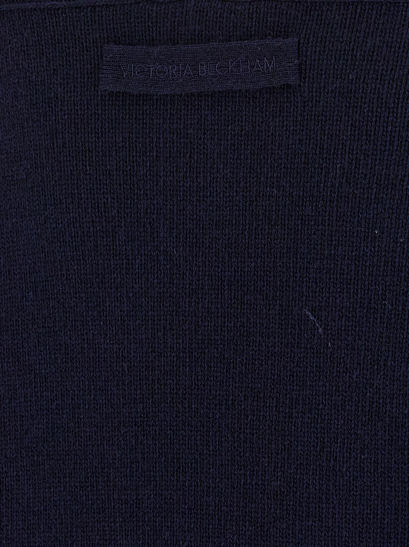 Victoria Beckham Blue Wool Cardigan Victoria Beckham