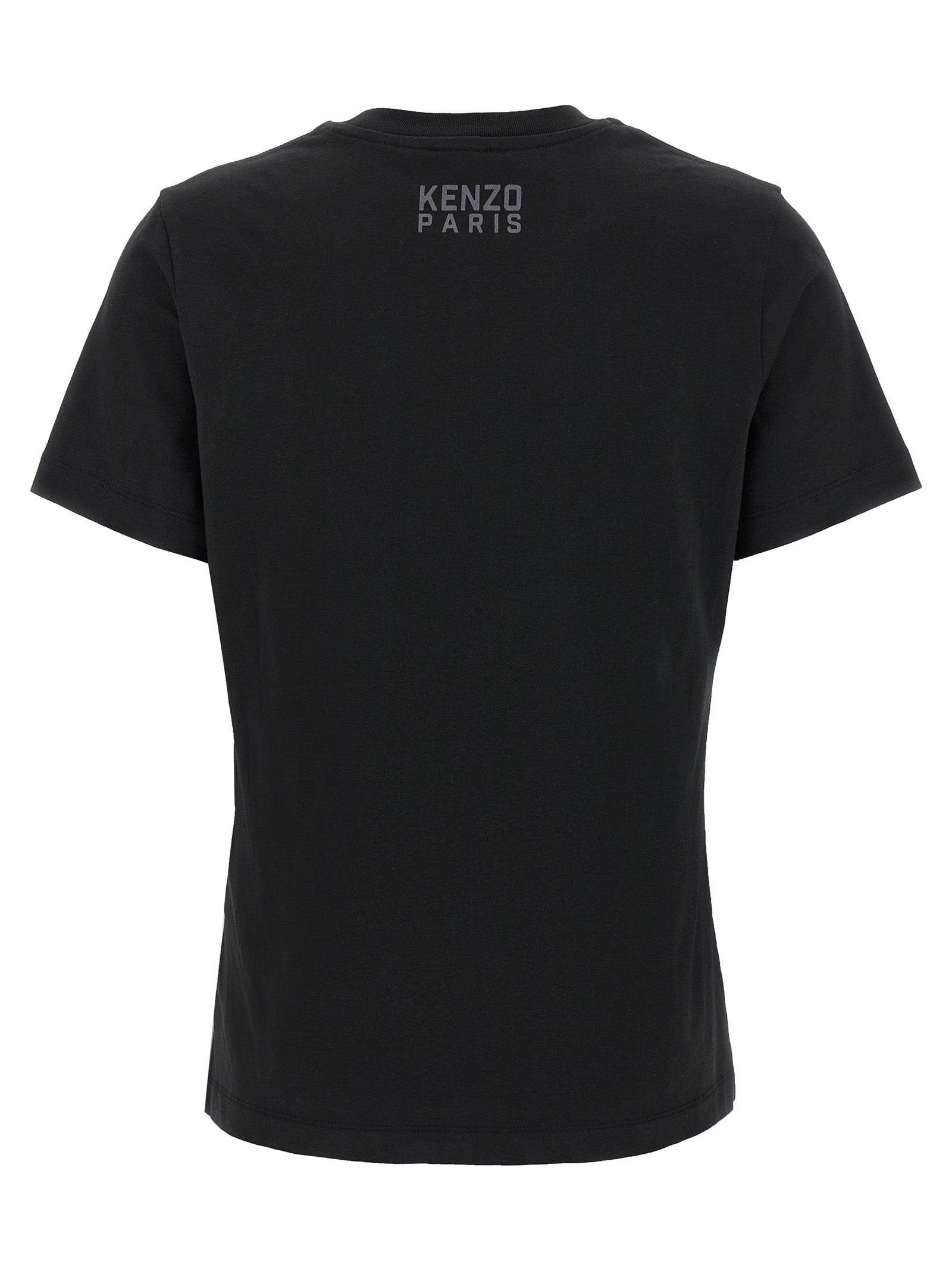 Kenzo Black Cotton T-Shirt Kenzo