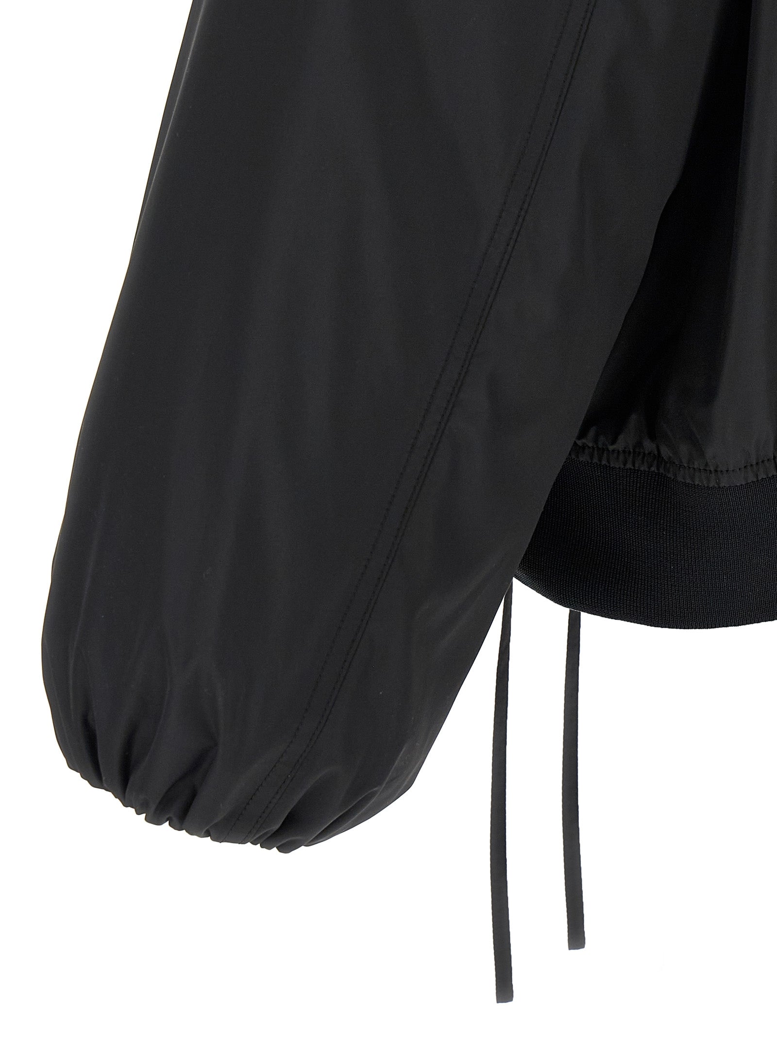 Jil Sander Black Polyester Bomber Jil Sander
