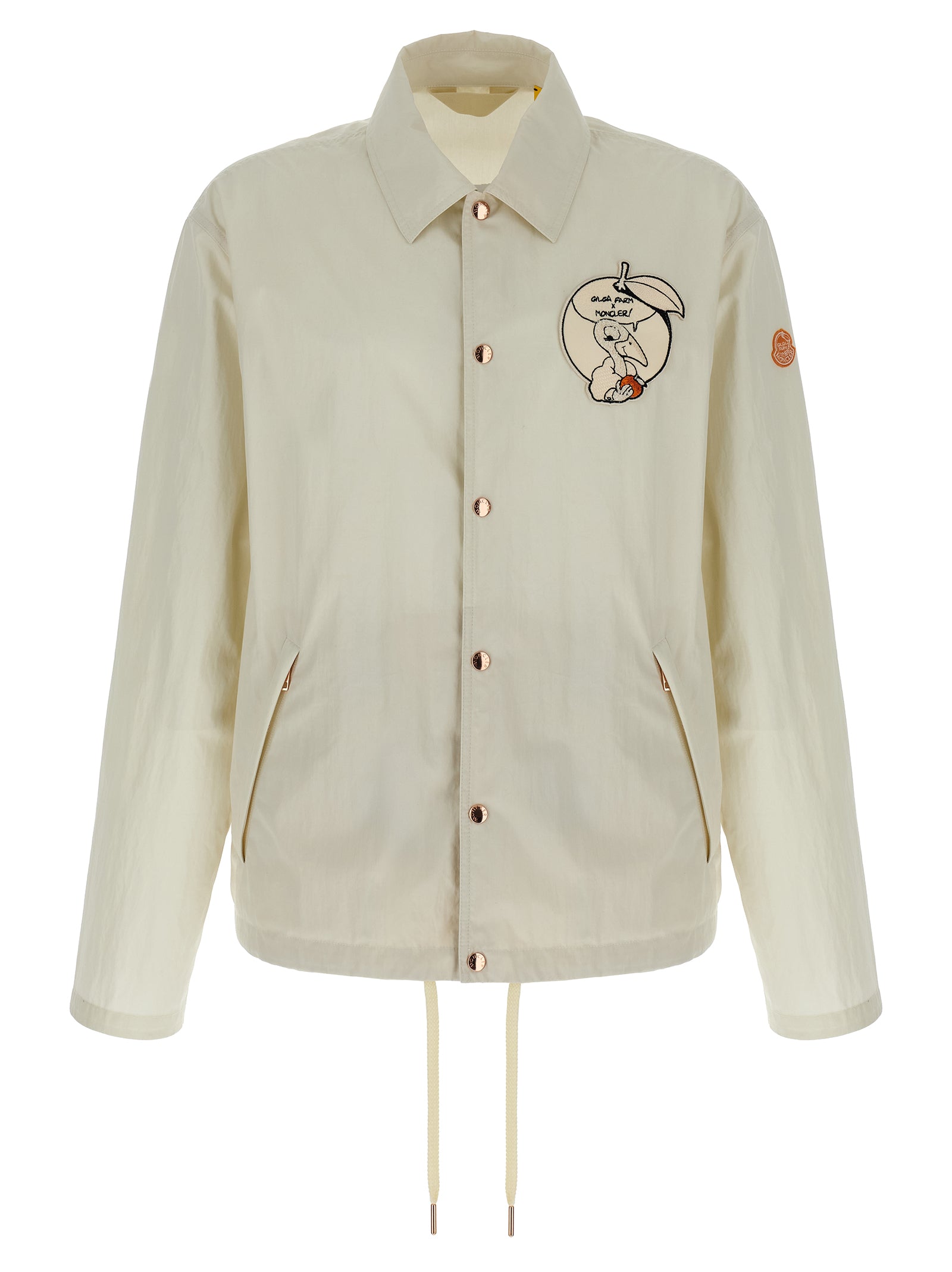 MONCLER GENIUS White Cotton Jacket MONCLER GENIUS