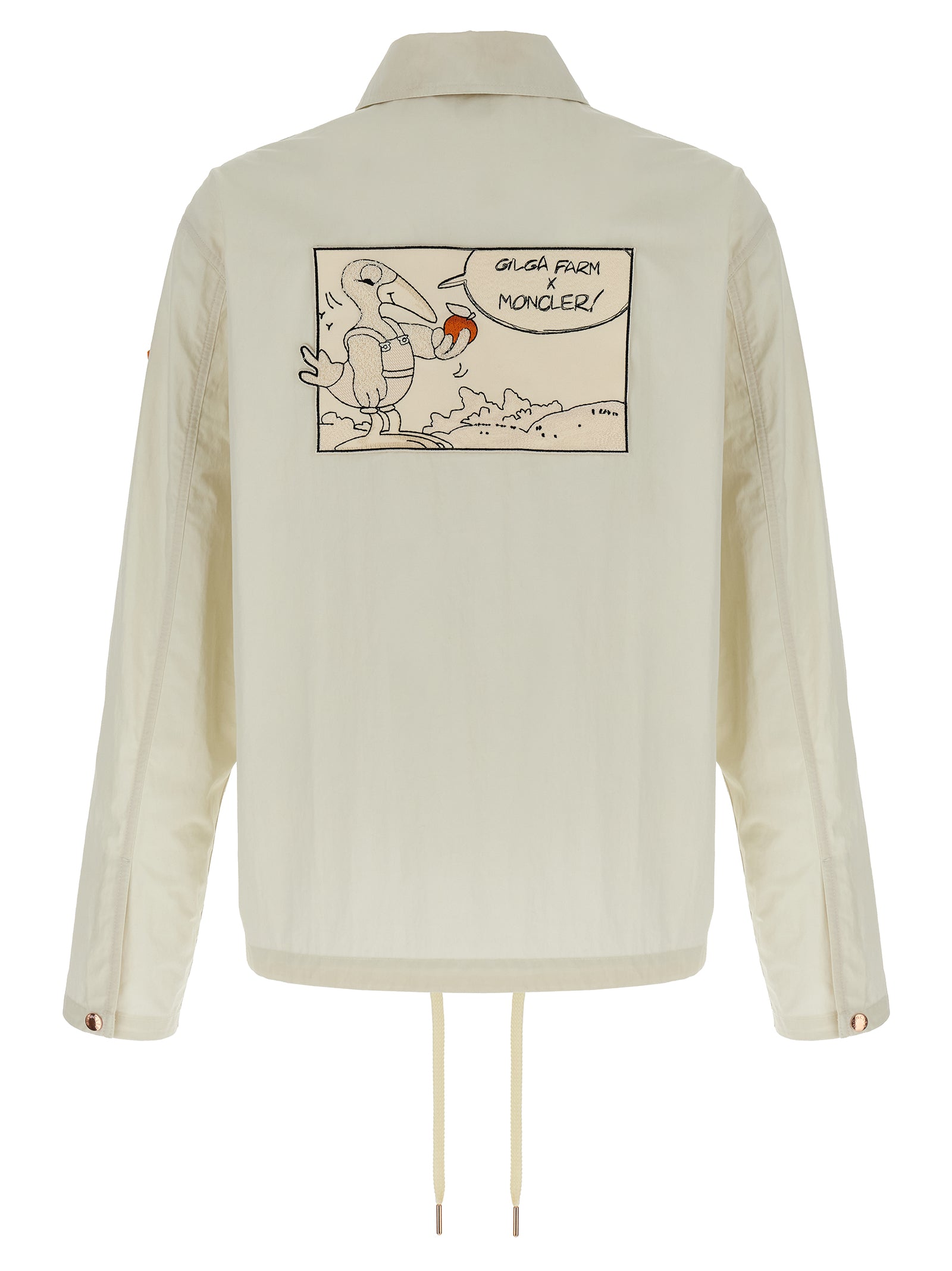 MONCLER GENIUS White Cotton Jacket MONCLER GENIUS