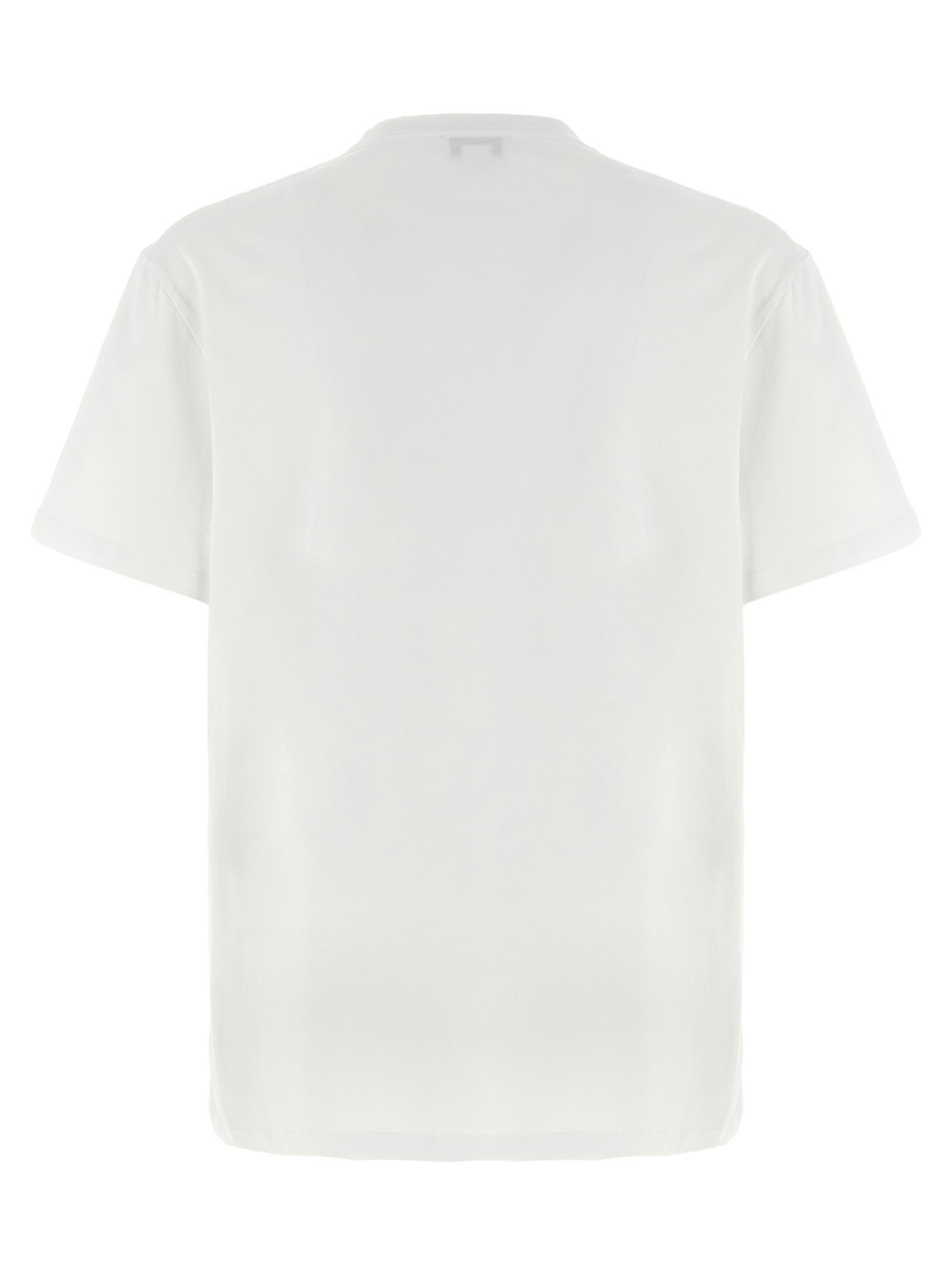 Alexander McQueen Bicolor Cotton T-Shirt Alexander McQueen