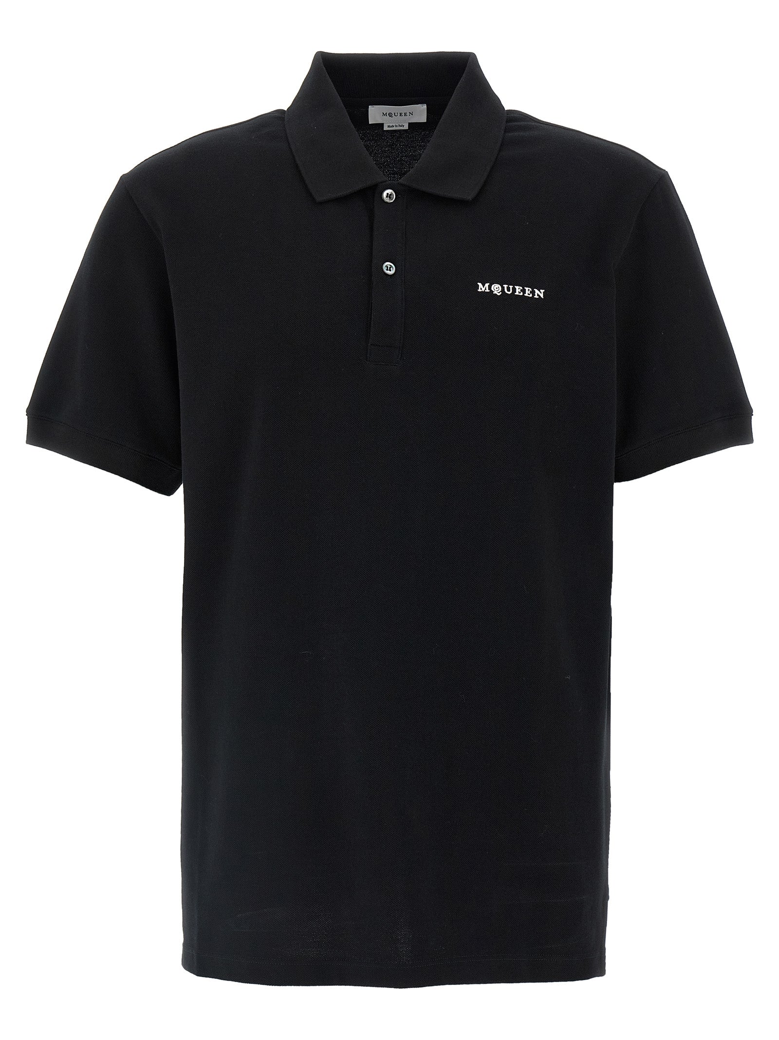 Alexander McQueen Bicolor Cotton Polo Shirt Alexander McQueen