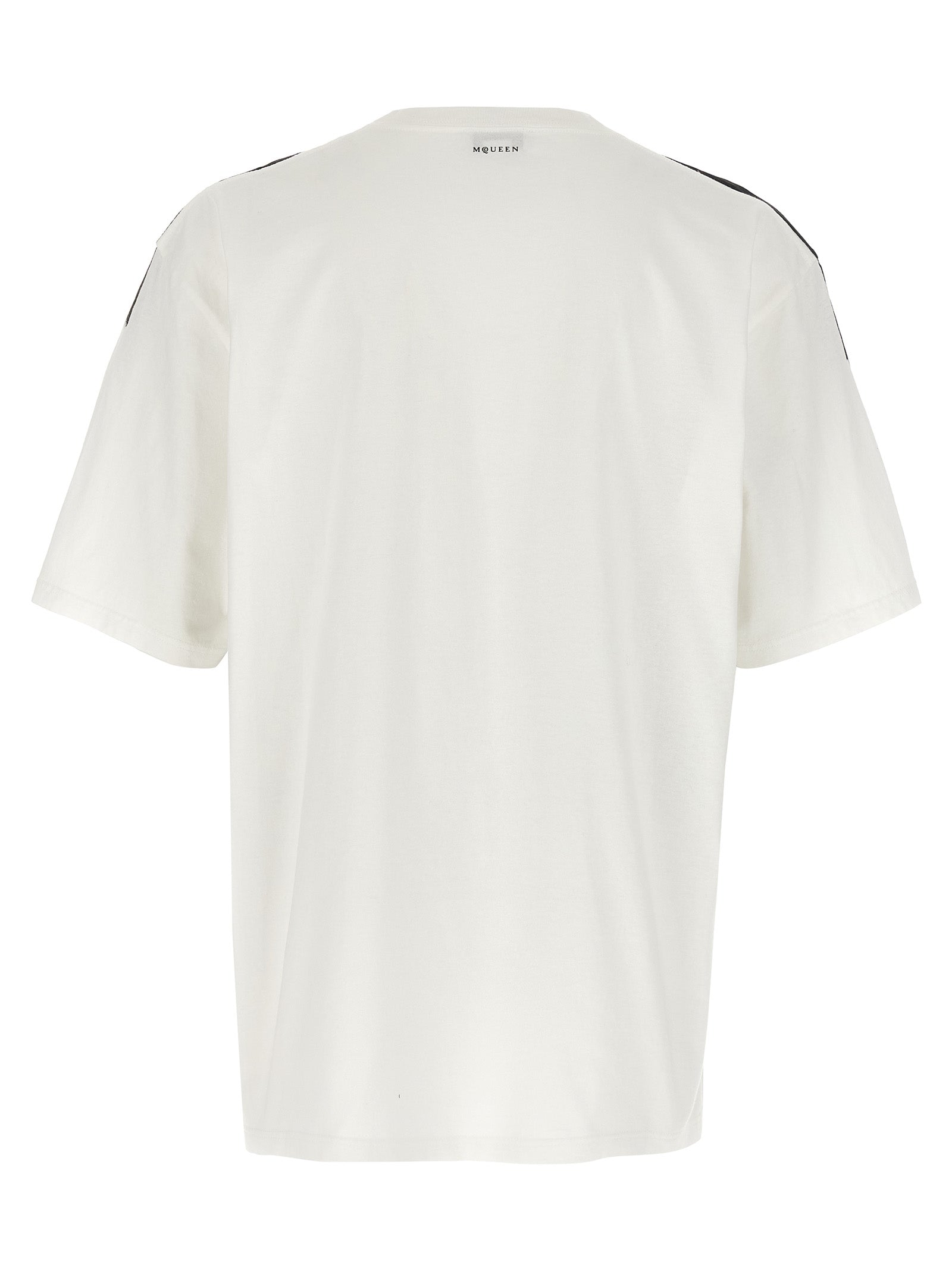 Alexander McQueen Bicolor Cotton T-Shirt Alexander McQueen