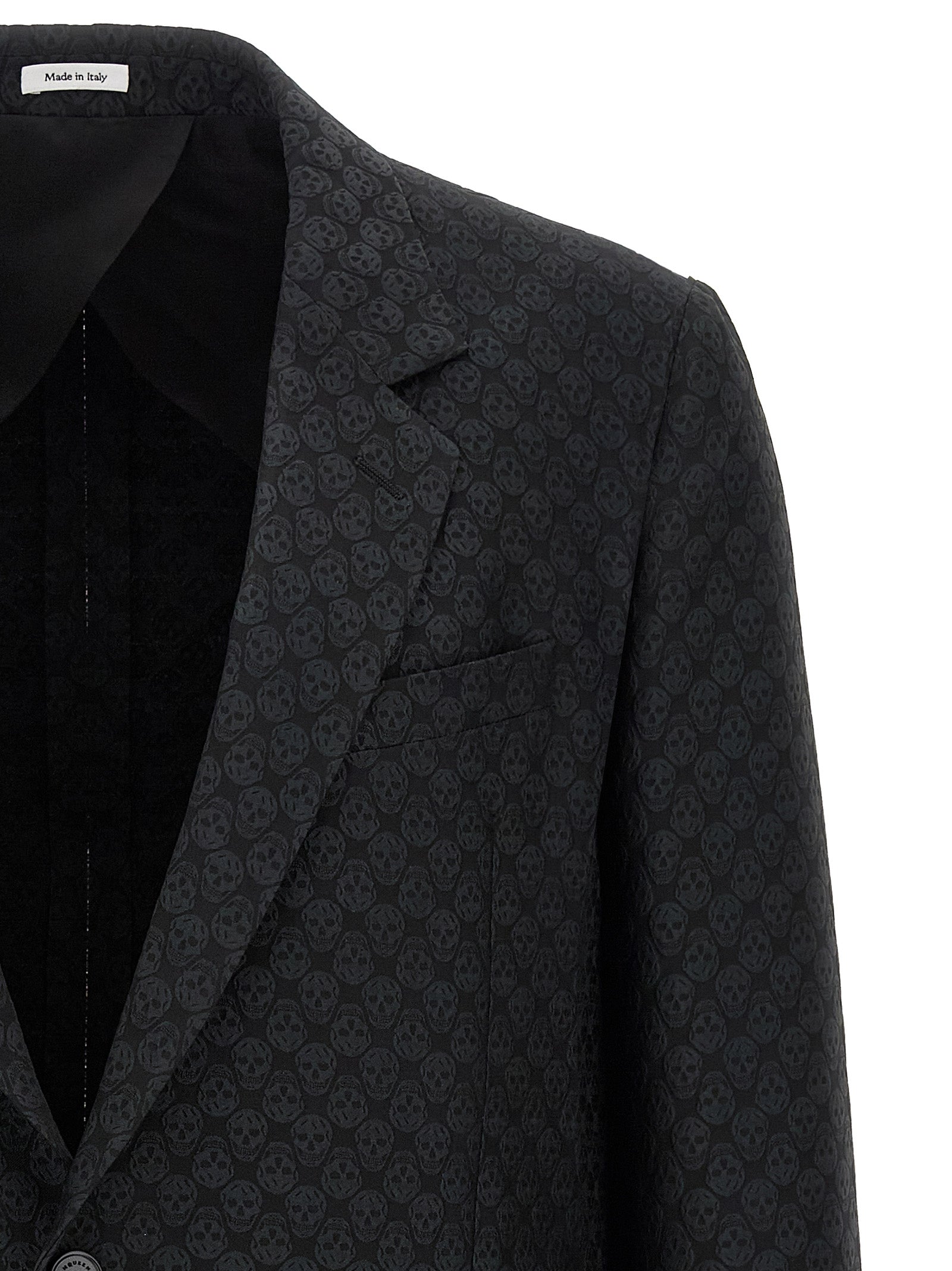 Alexander McQueen Black Viscose Blazer Alexander McQueen
