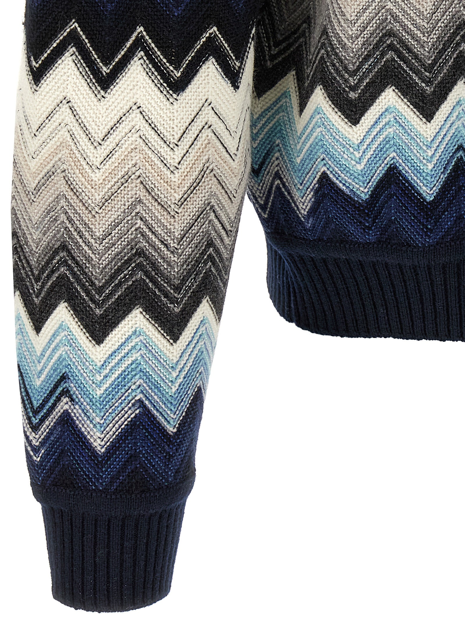 Missoni Multicolor Wool Cardigan Missoni