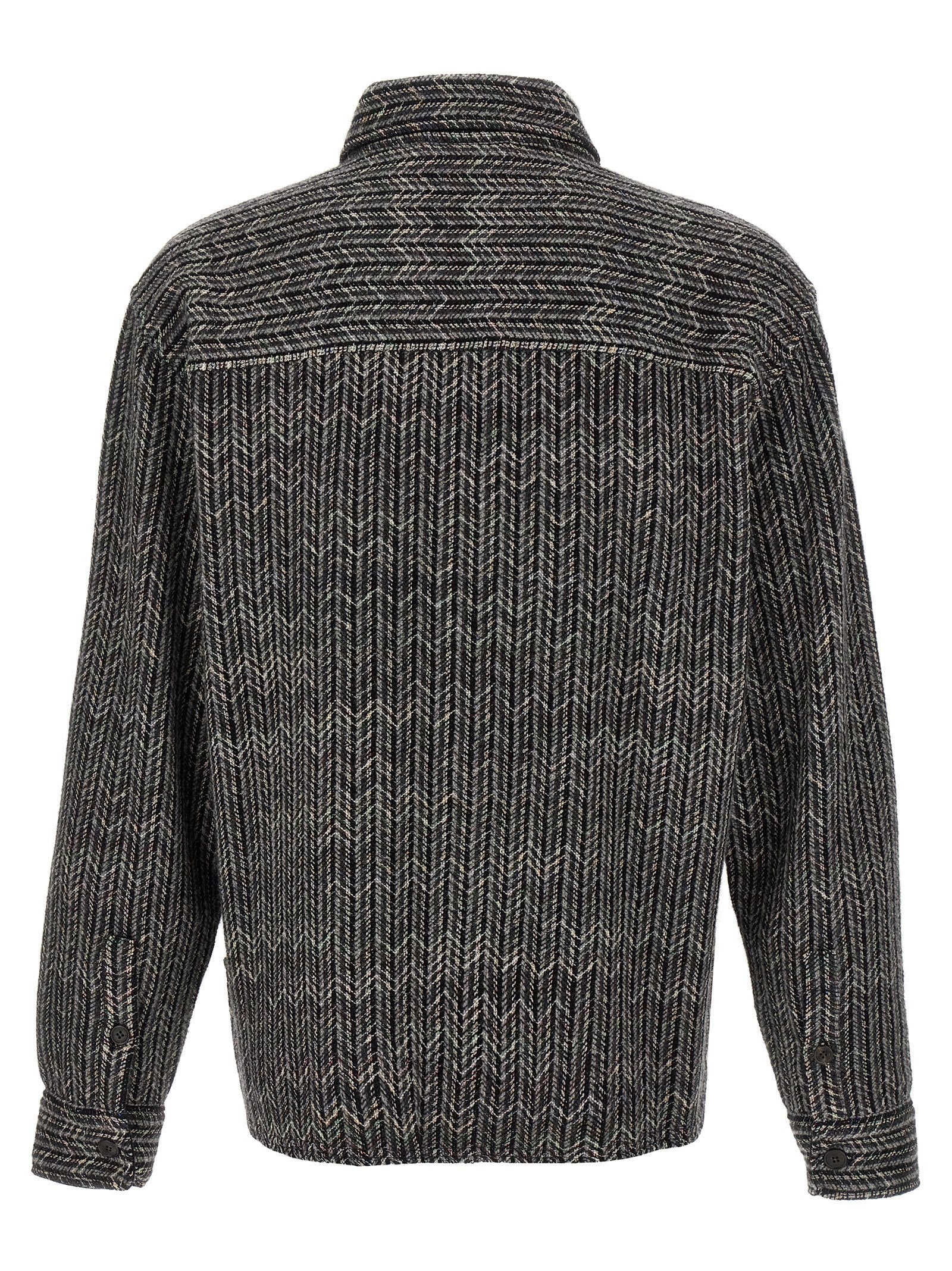 Missoni Gray Wool Blouse Missoni