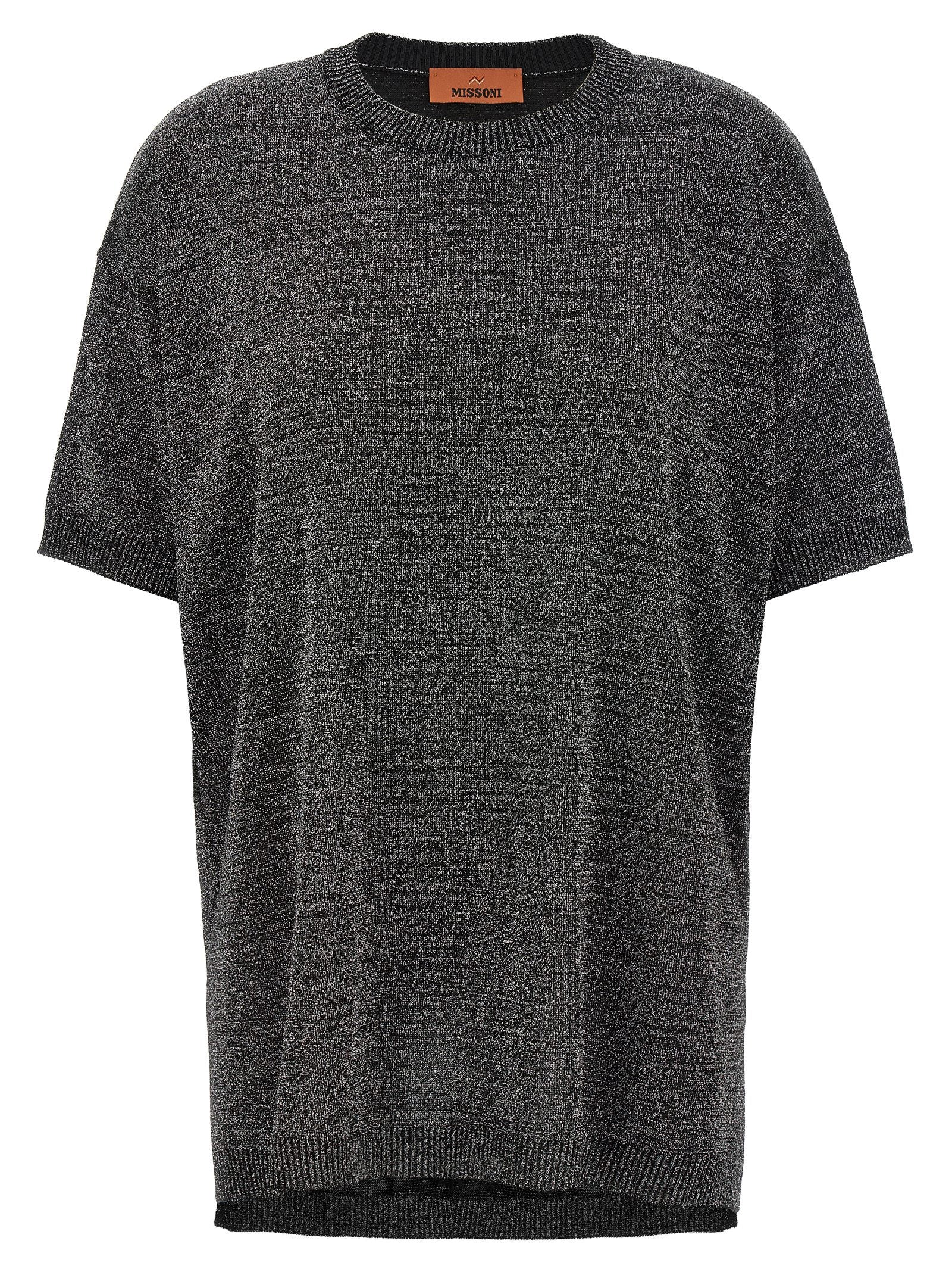 Missoni Silver Viscose Cardigan Missoni