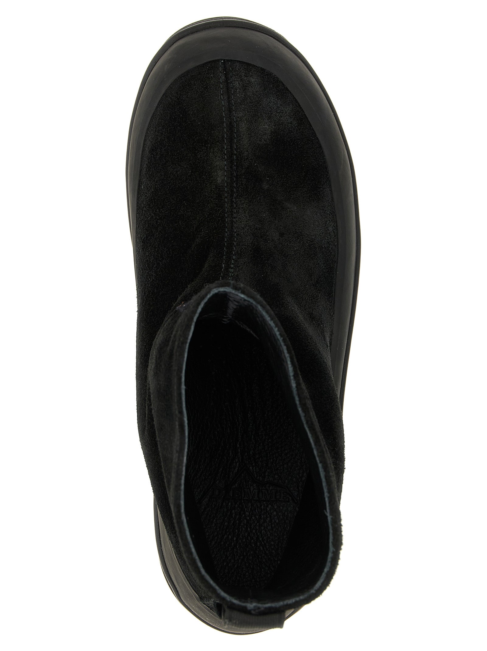 Stone Island Black Rubber Ankle Boots Stone Island
