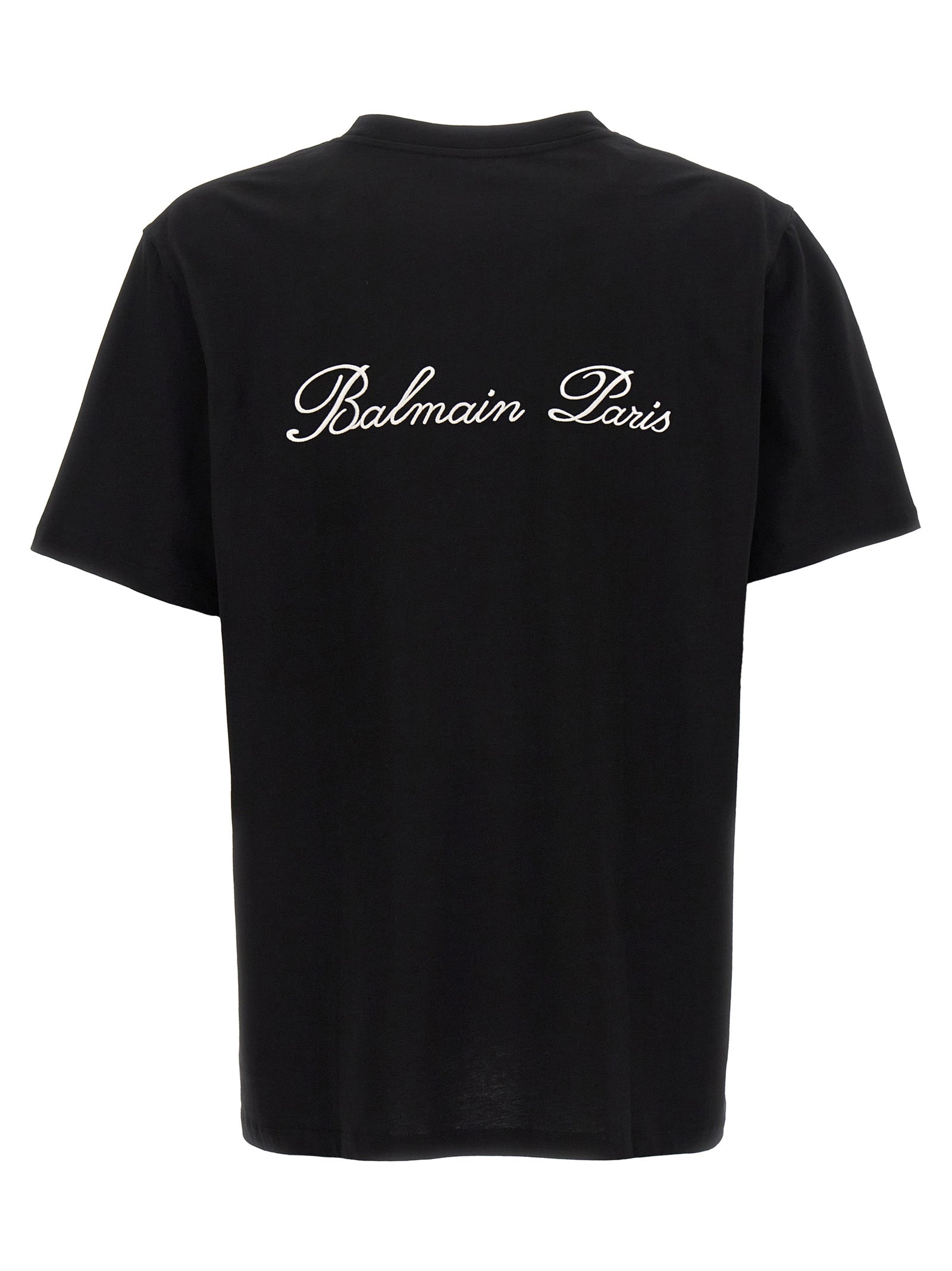 Balmain Bicolor Cotton T-Shirt Balmain
