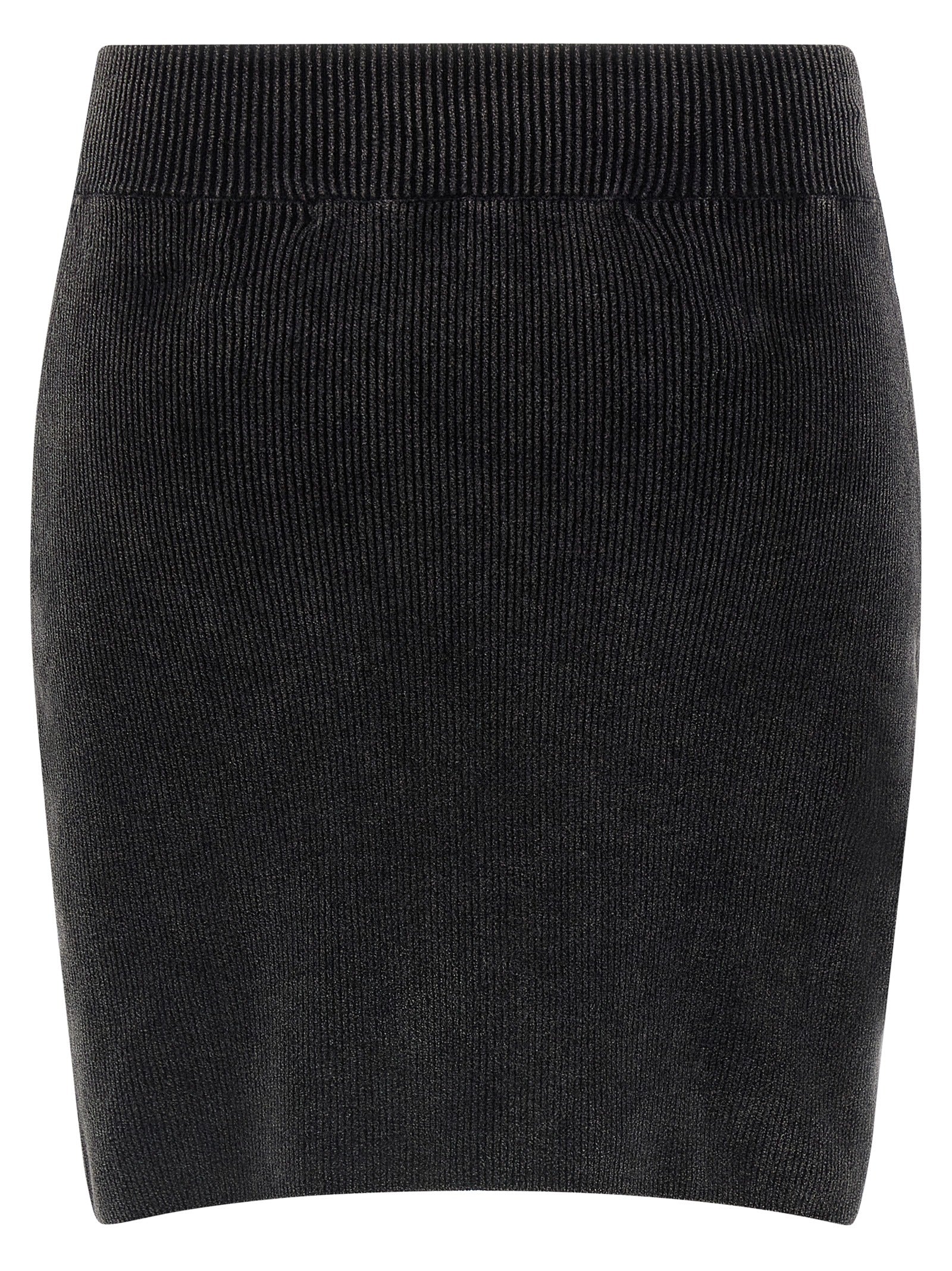 Alexander Wang Black Cotton Long Skirt Alexander Wang