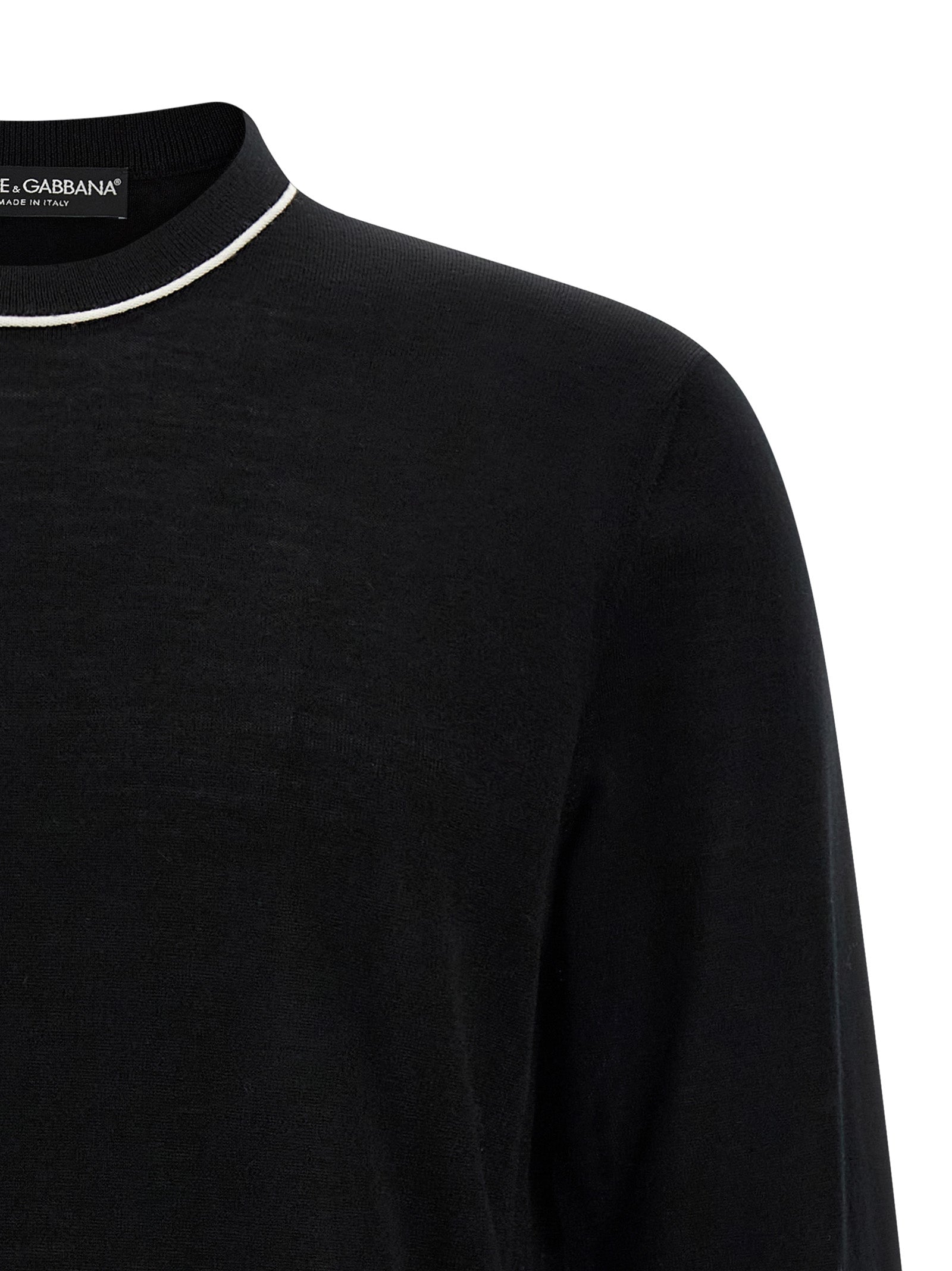 Dolce & Gabbana Black Marabou Cardigan Dolce & Gabbana