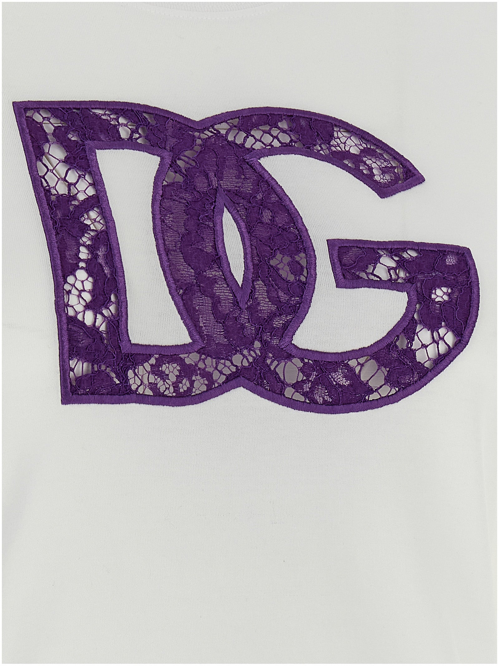 Dolce & Gabbana White Cotton T-Shirt Dolce & Gabbana