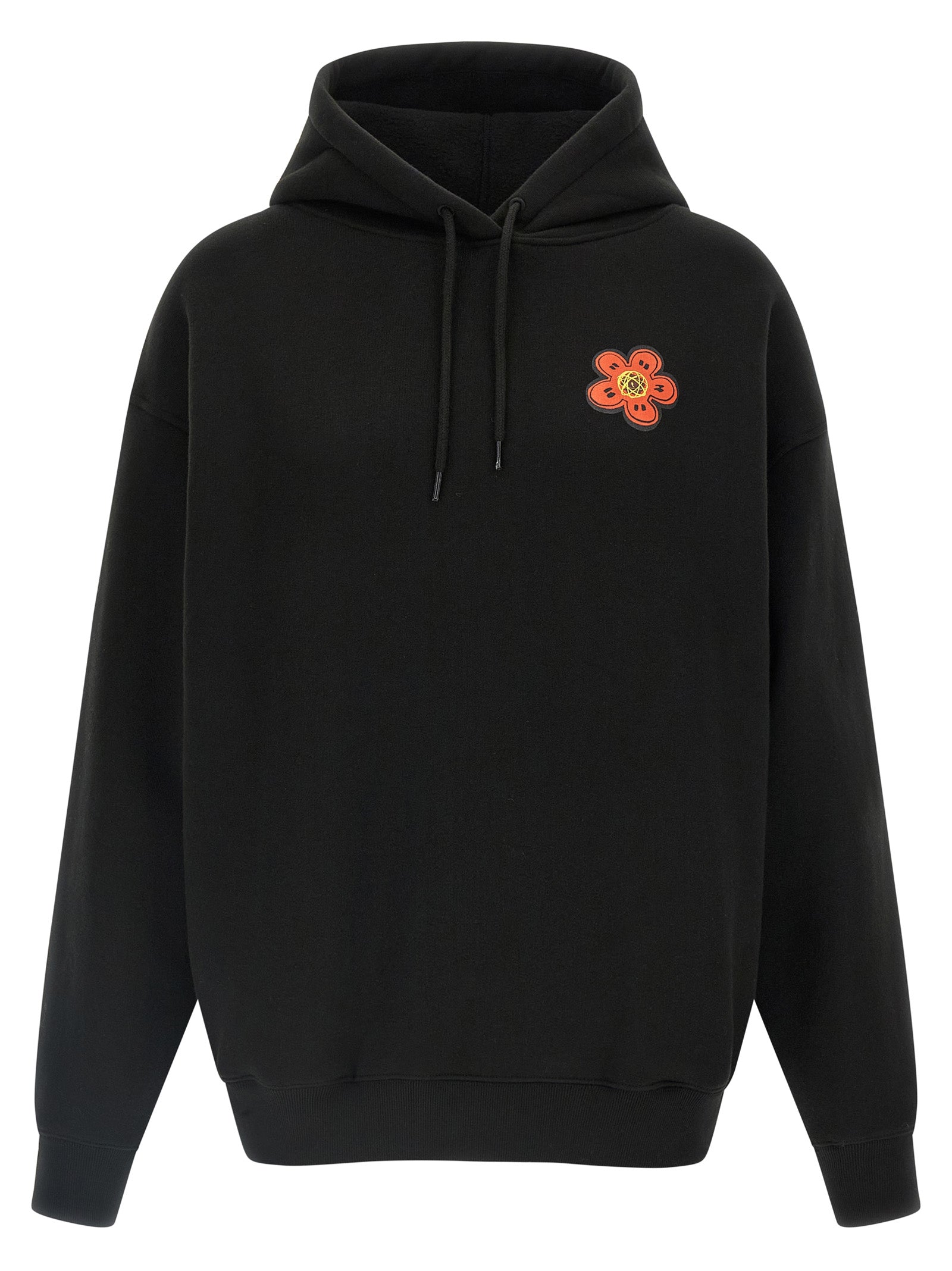 Kenzo Black Cotton Hoodie Kenzo
