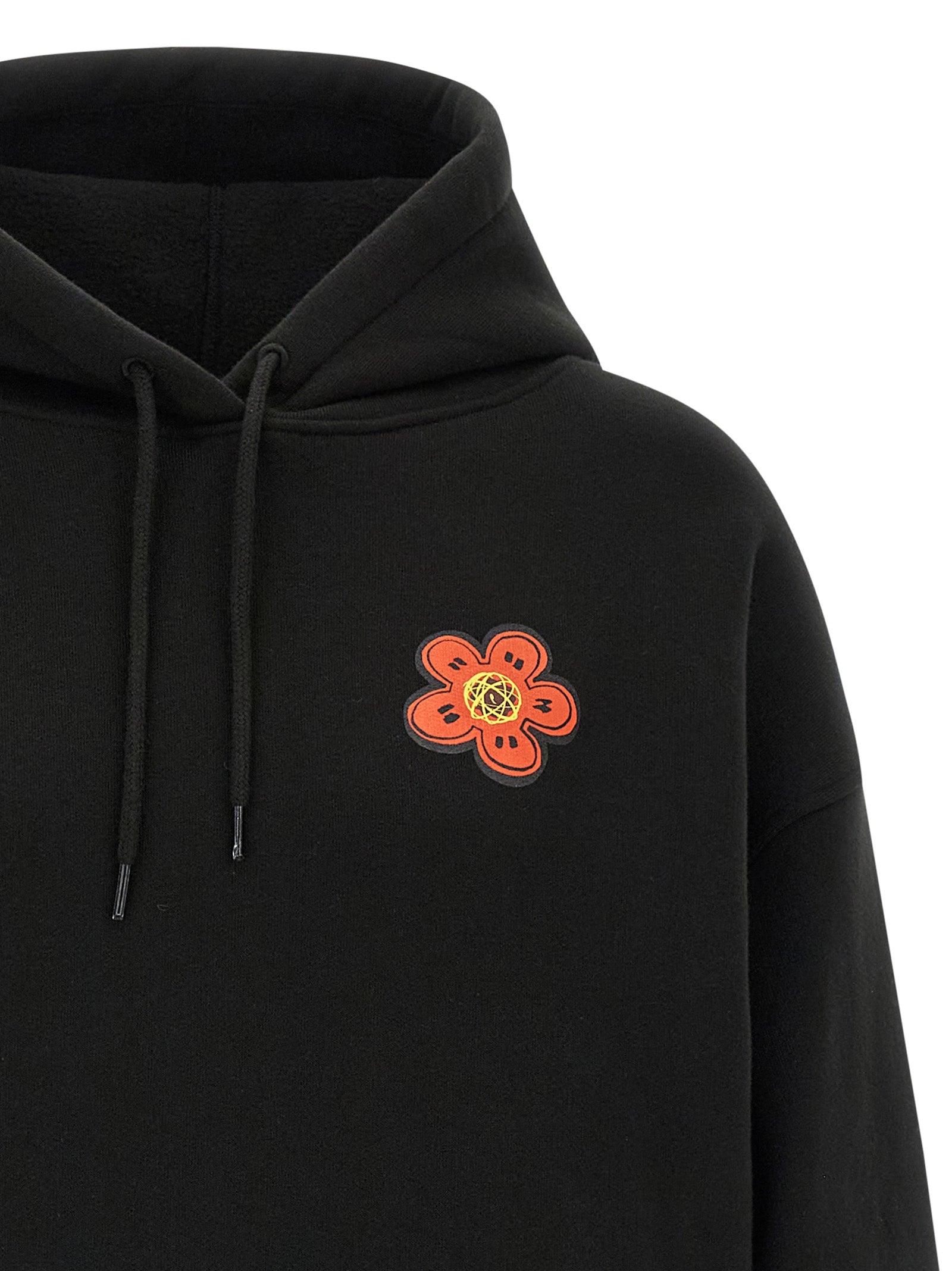 Kenzo Black Cotton Hoodie Kenzo