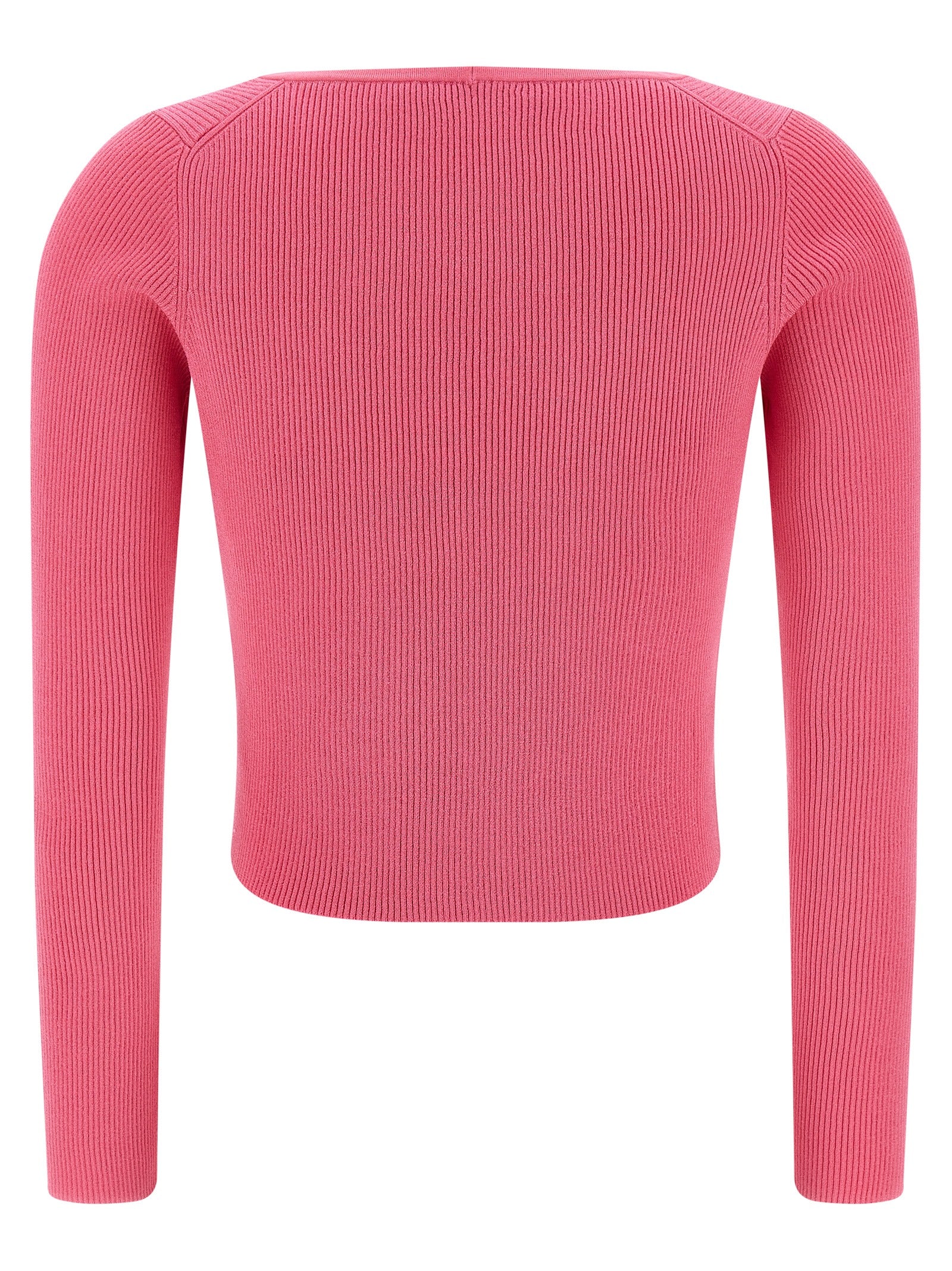 Versace Fuchsia Viscose Cardigan Versace