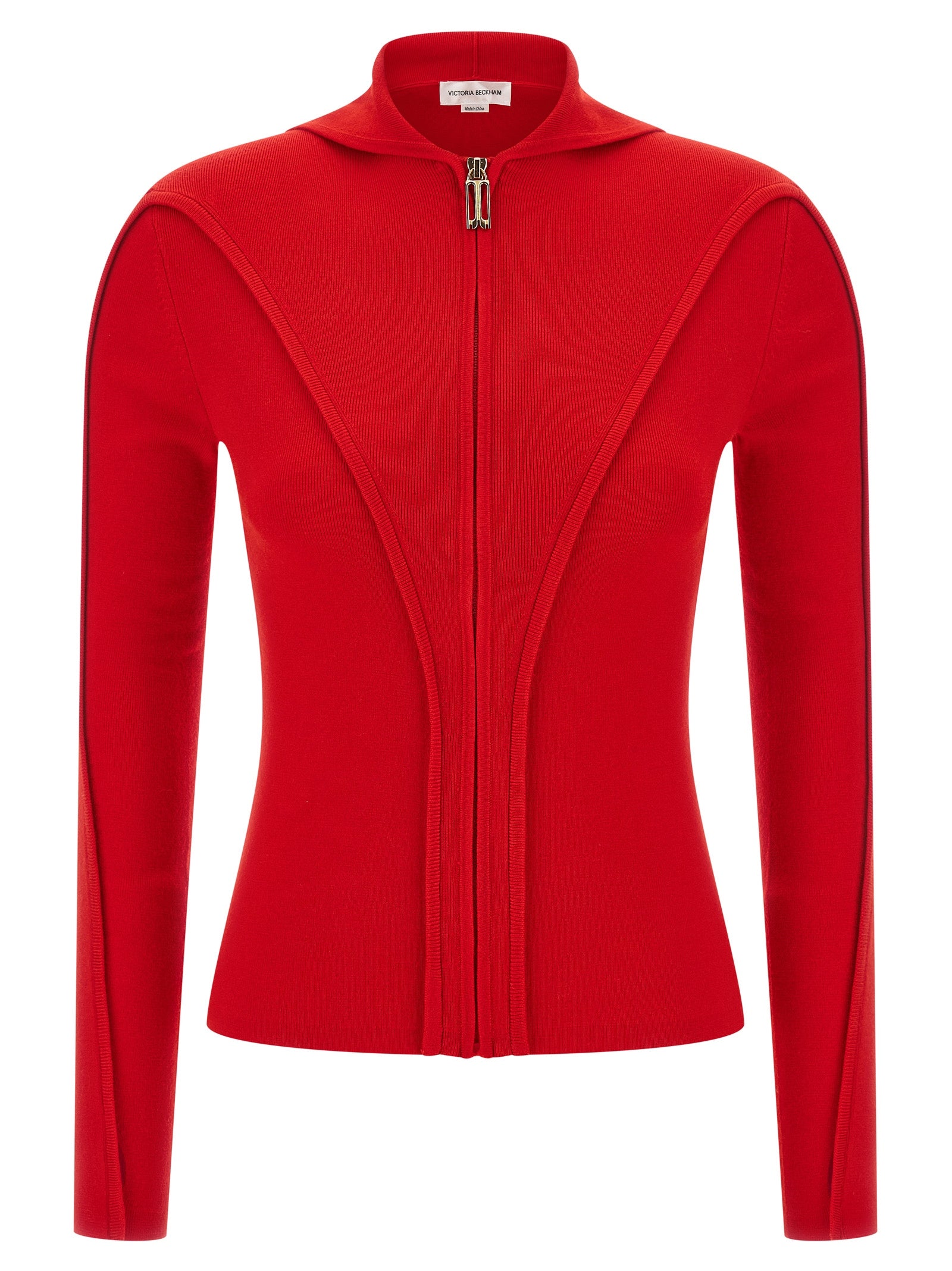 Victoria Beckham Multicolor Wool Cardigan Victoria Beckham