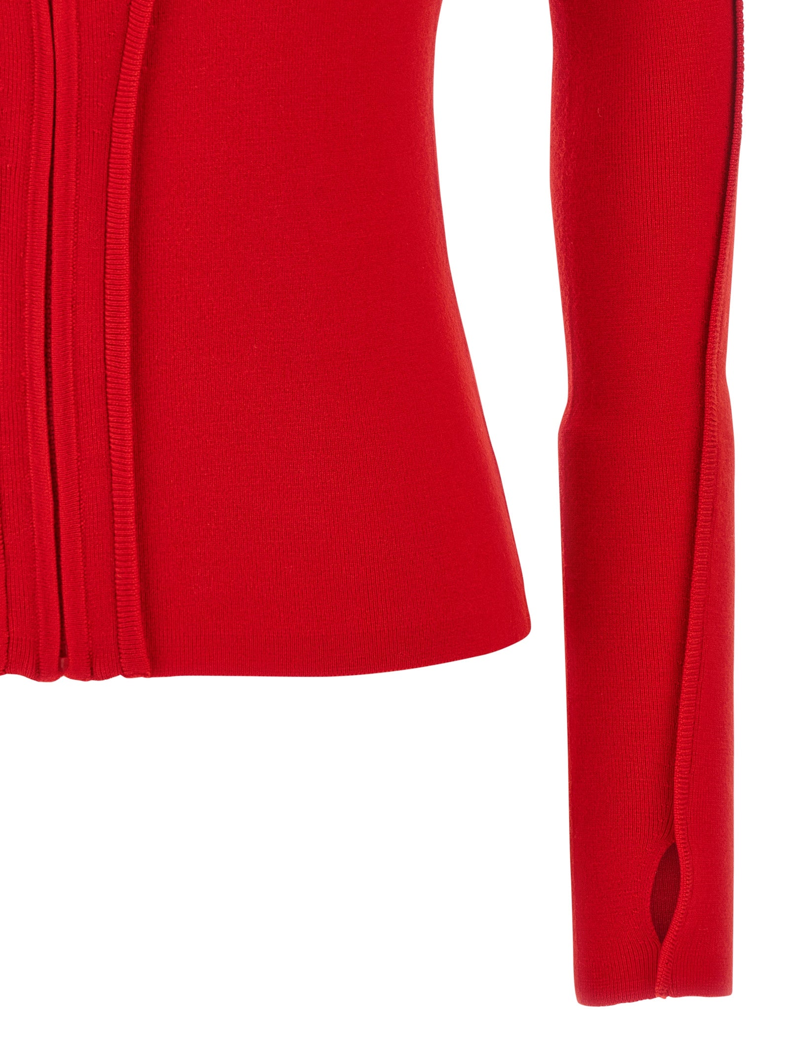Victoria Beckham Multicolor Wool Cardigan Victoria Beckham