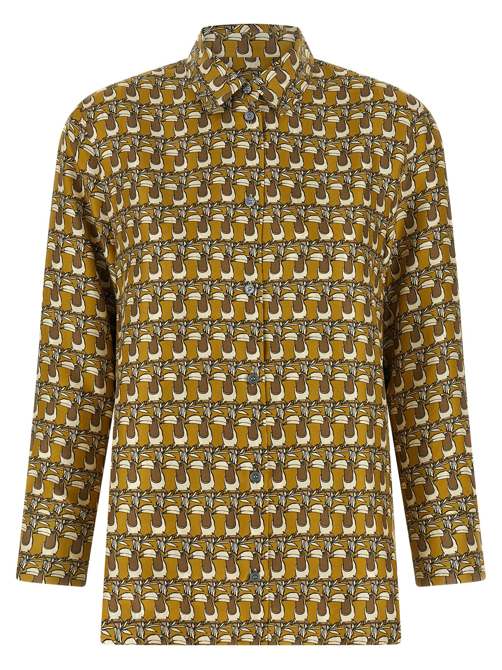 Max Mara Multicolor Silk Blouse Max Mara