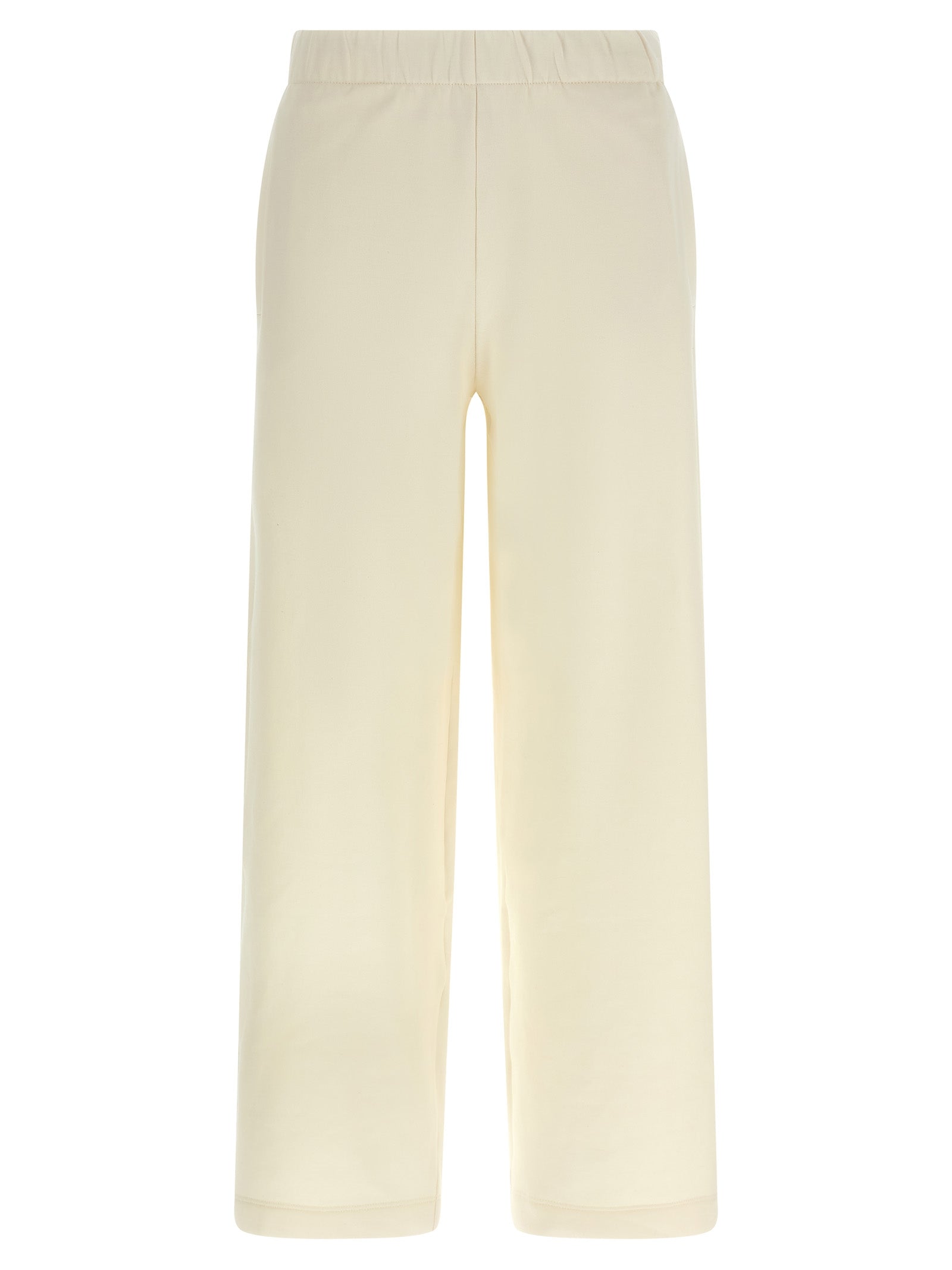 Max Mara White Silk Casual Pants Max Mara
