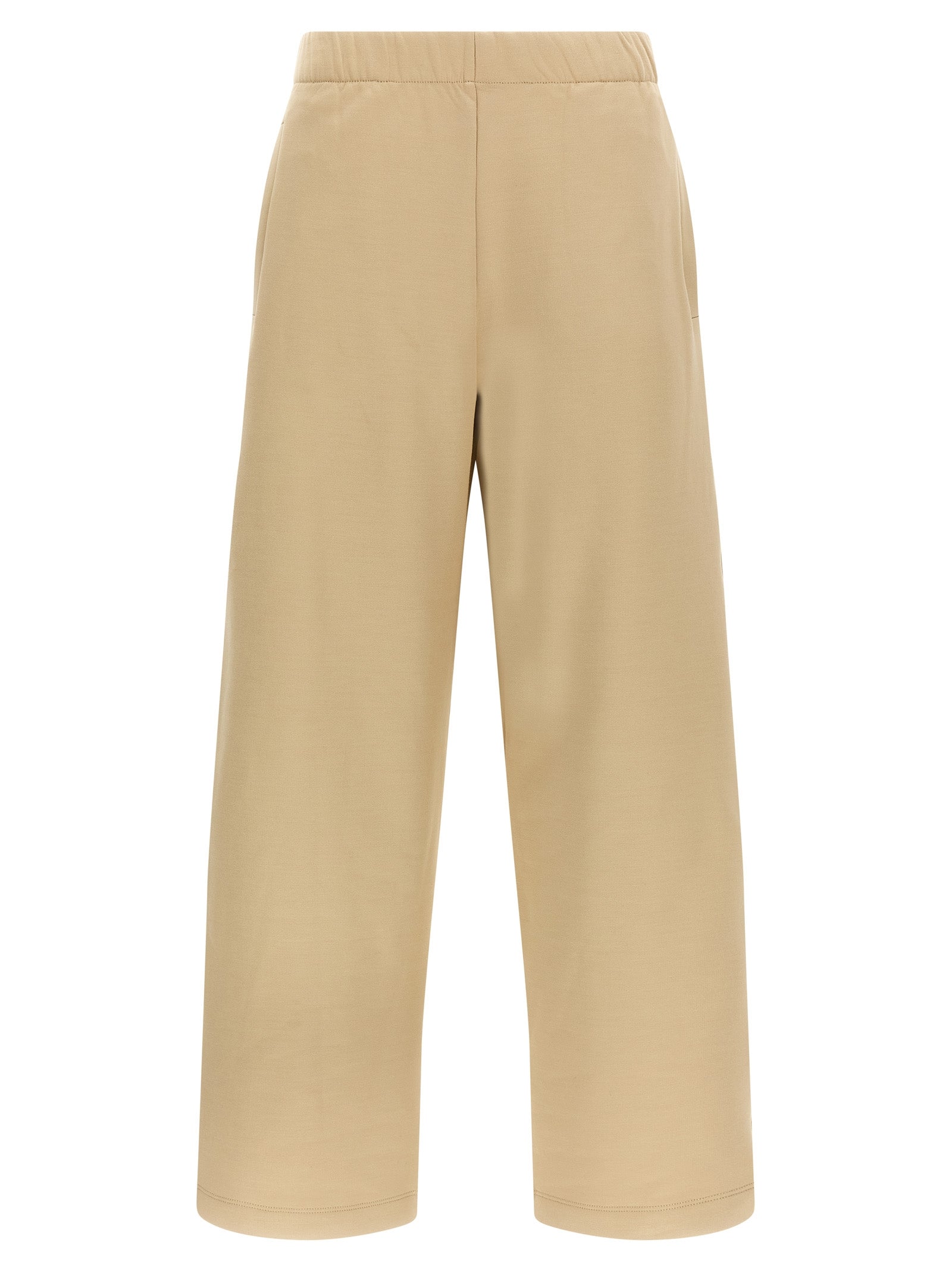 Max Mara Brown Silk Casual Pants Max Mara