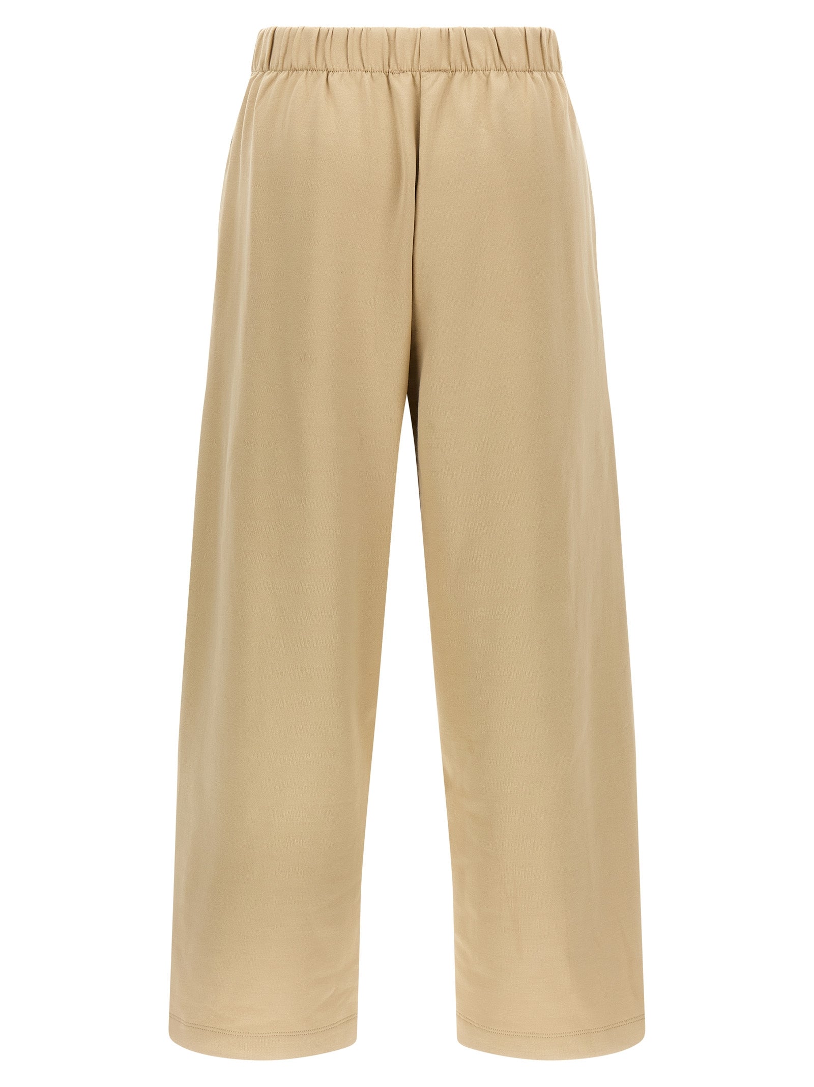 Max Mara Brown Silk Casual Pants Max Mara