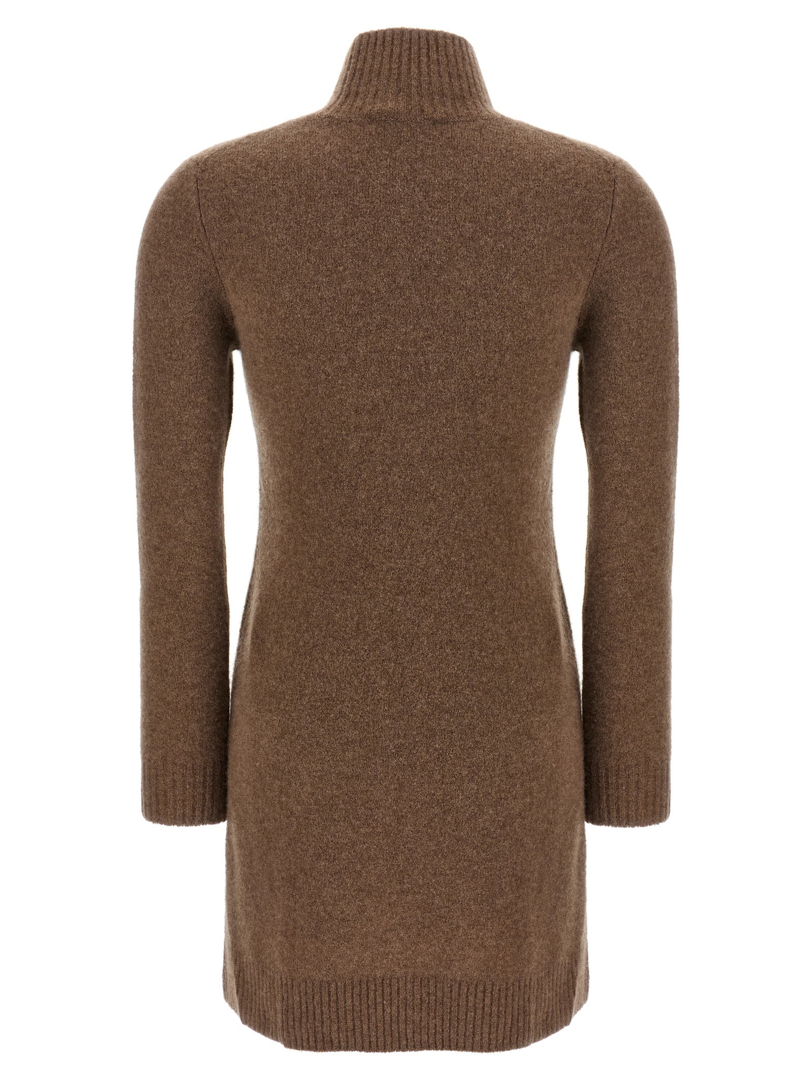 Max Mara Gray Cashmere Short Dress Max Mara