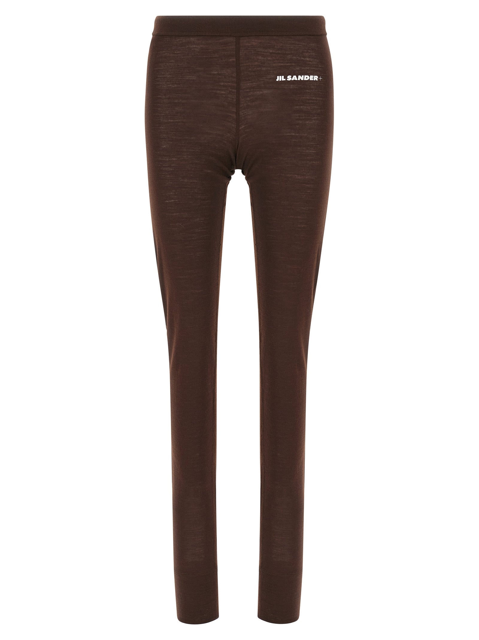 Jil Sander Bordeaux Polyester Leggings Jil Sander