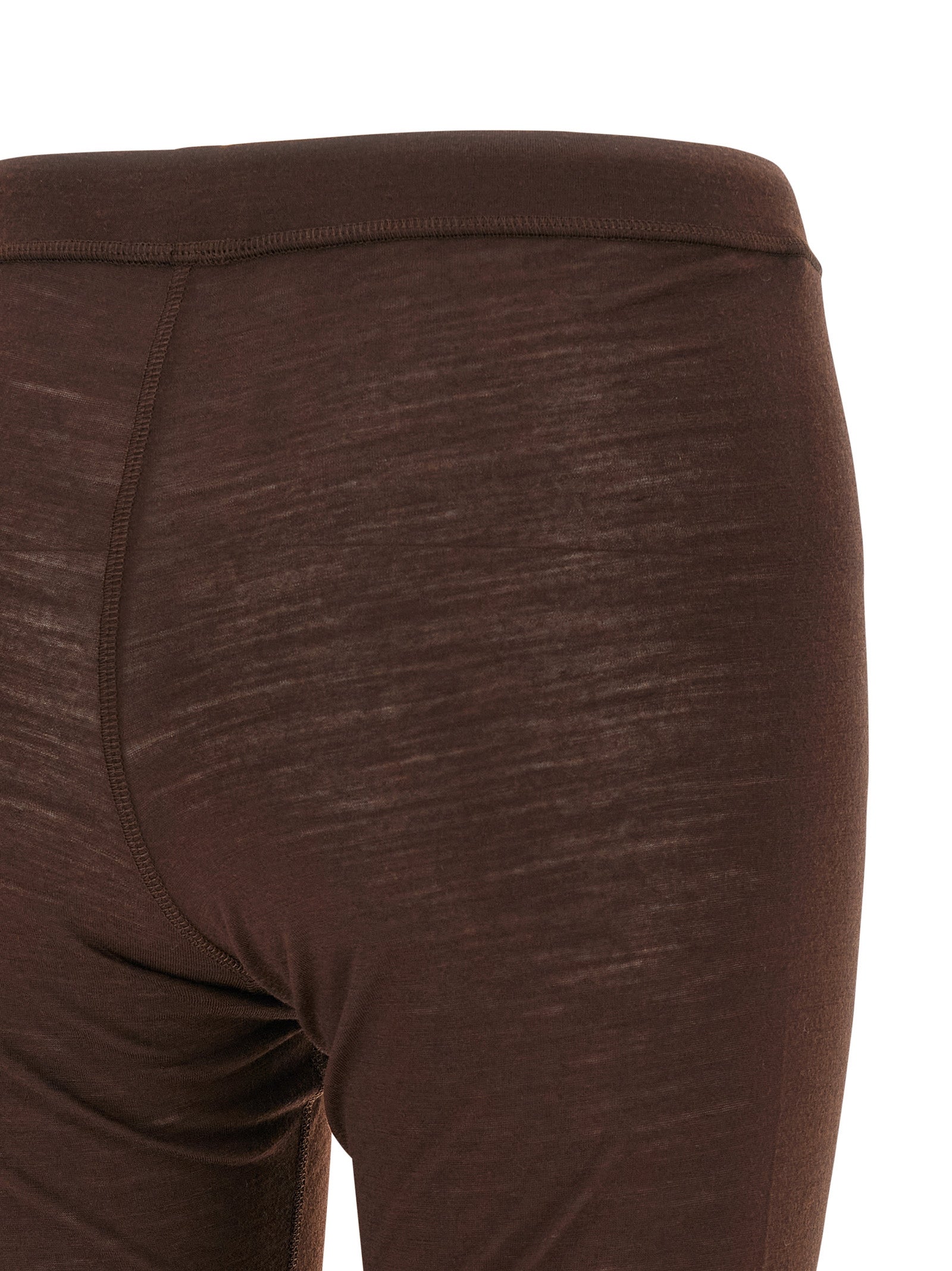 Jil Sander Bordeaux Polyester Leggings Jil Sander