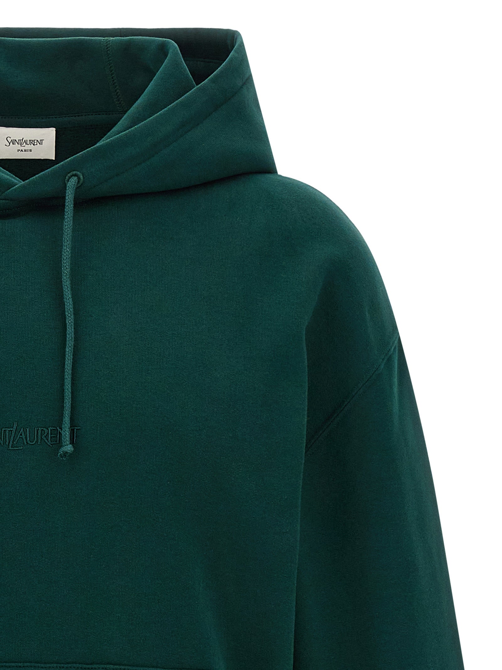 Saint Laurent Bicolor Cotton Sweatshirt Saint Laurent