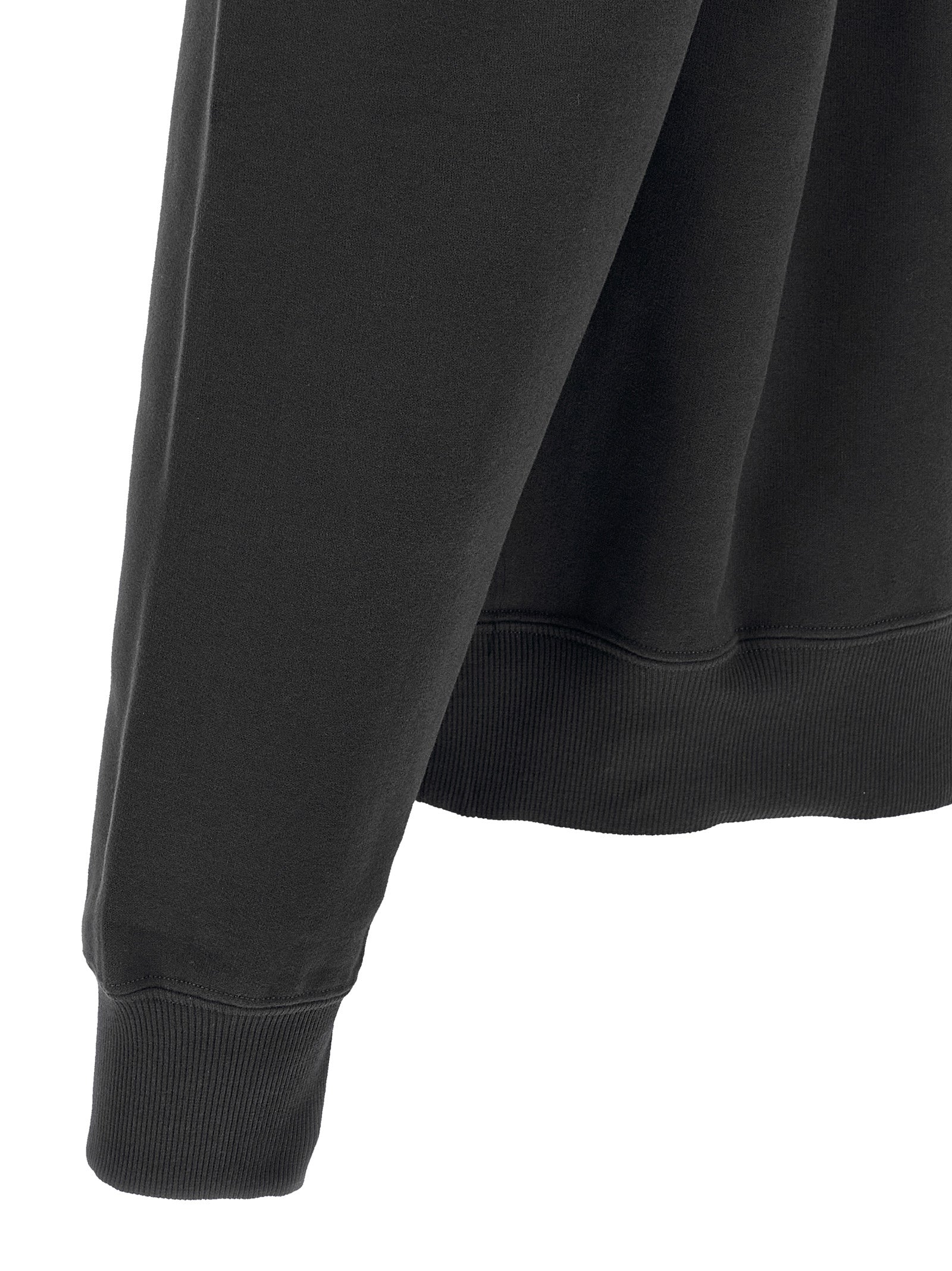 Saint Laurent Gray Cotton Sweatshirt Saint Laurent