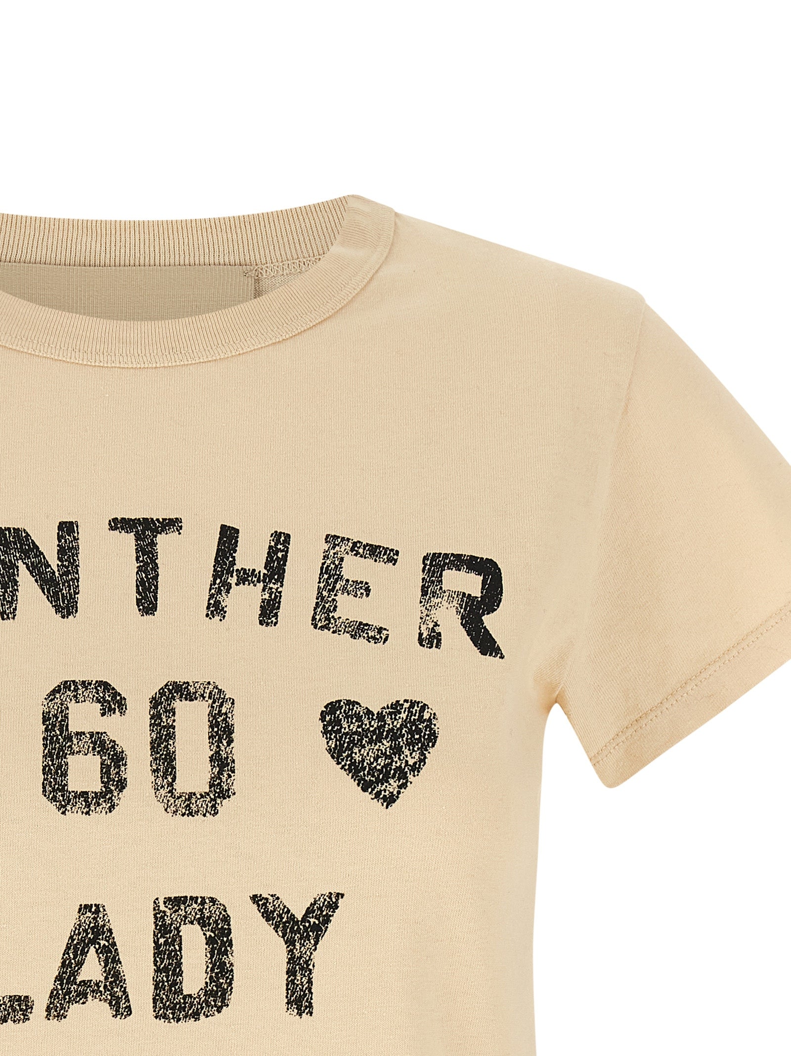 Valentino Garavani Beige Cotton T-Shirt Valentino Garavani