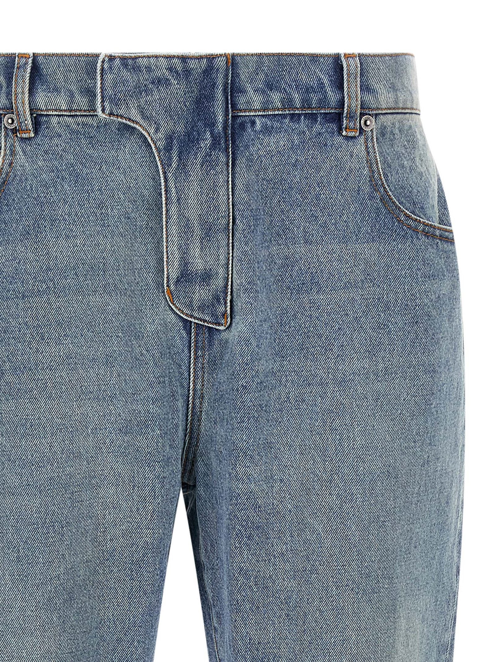 Balmain Blue Cotton Jeans Denim Balmain