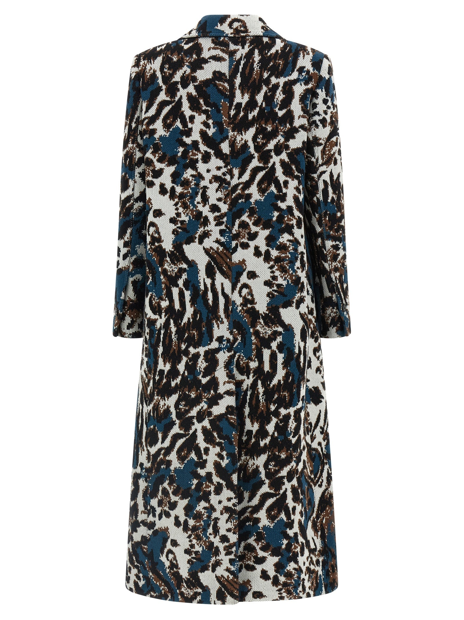 Missoni Multicolor Wool Coat Missoni