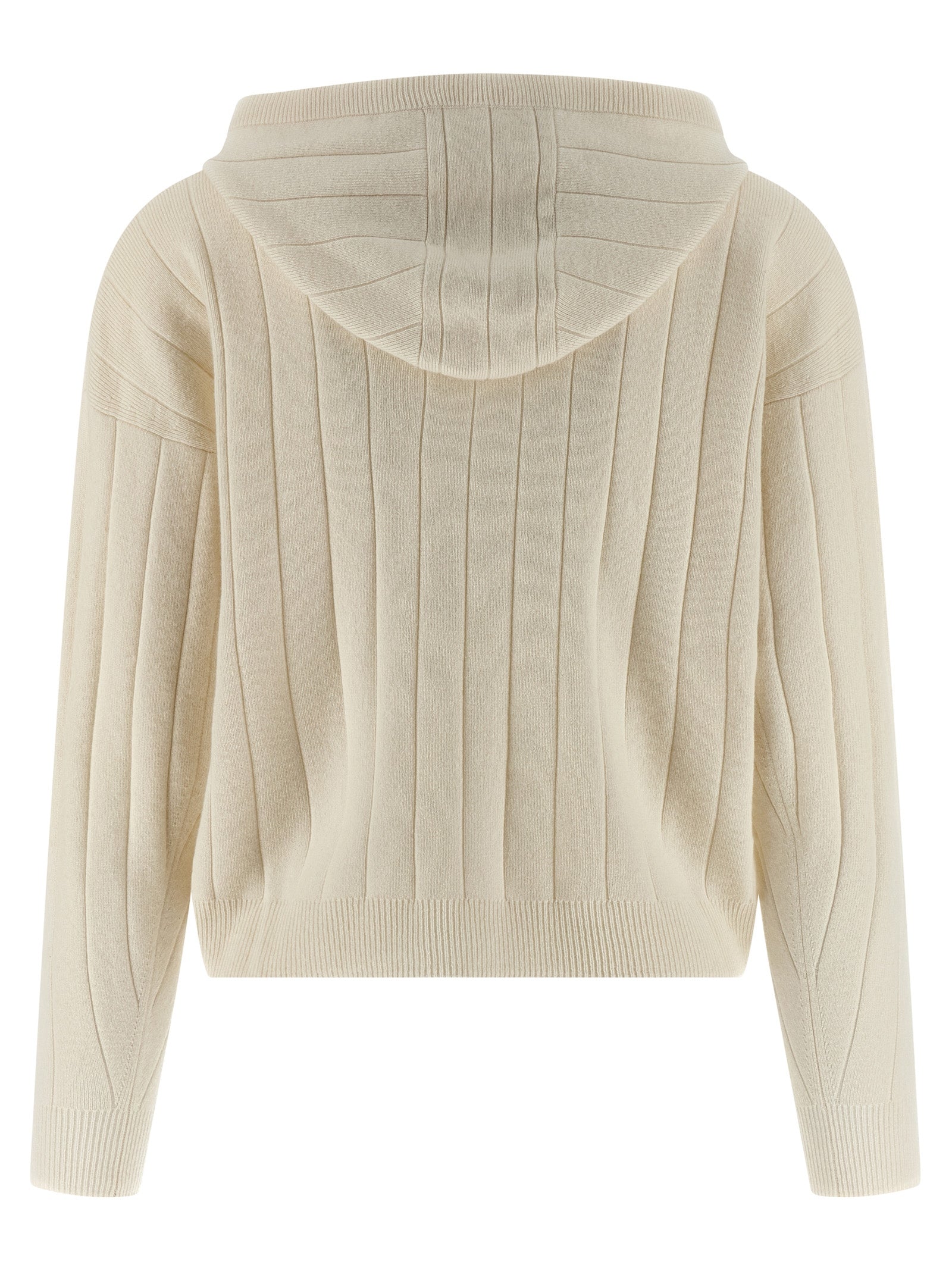 Max Mara White Cashmere Cardigan Max Mara