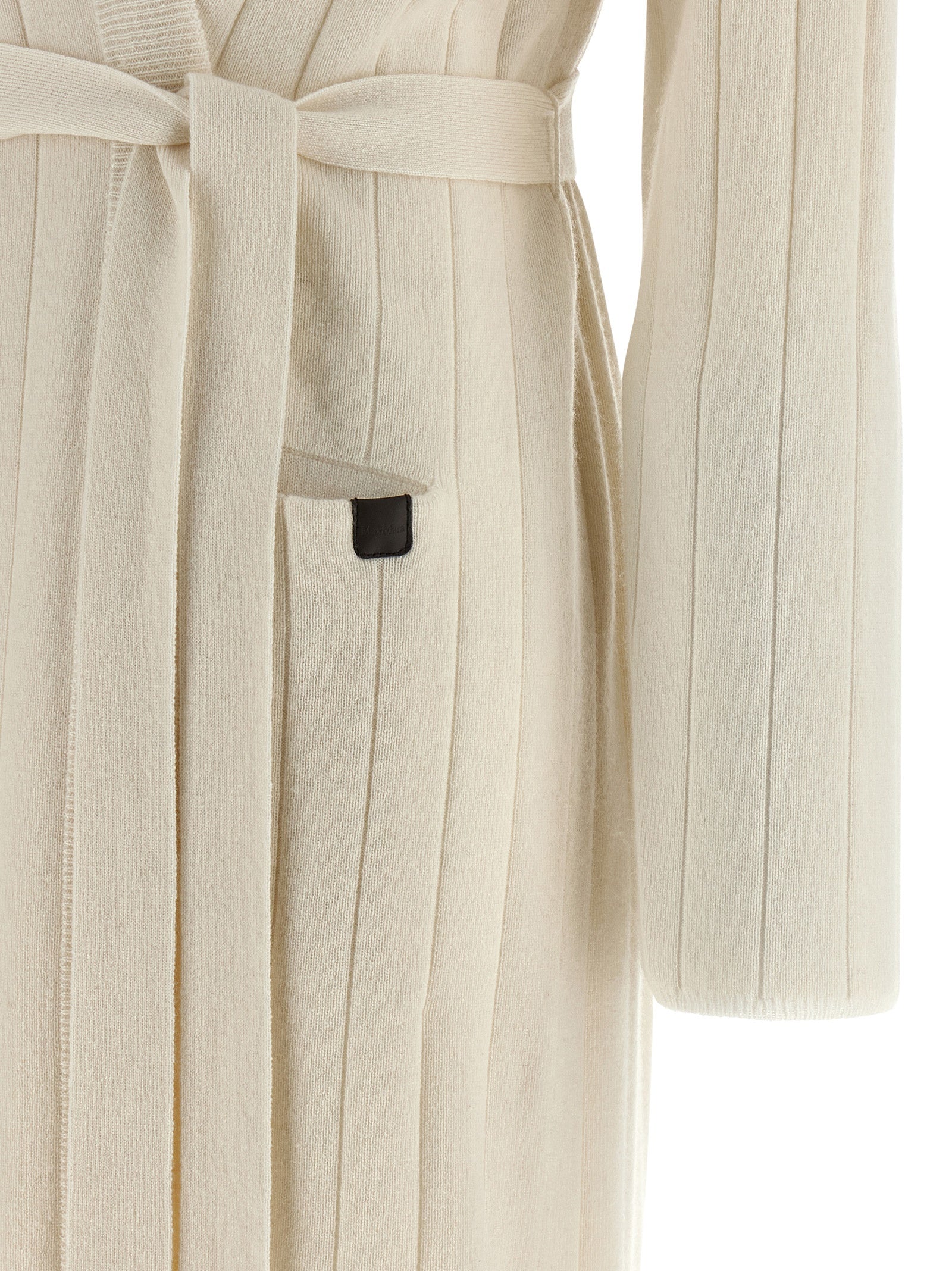 Max Mara White Cashmere Cardigan Max Mara