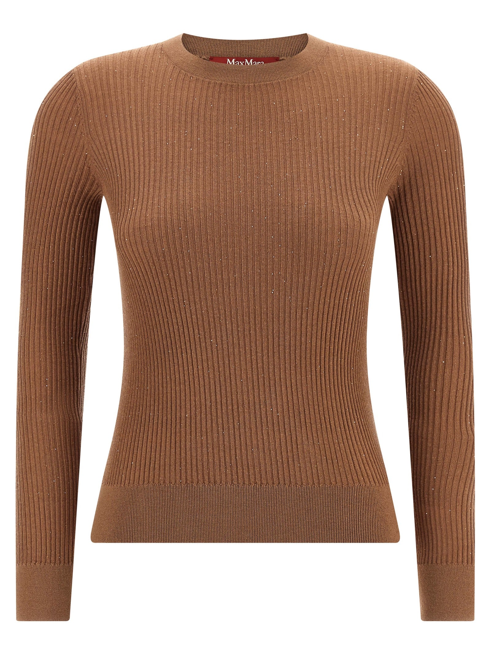 Max Mara Beige Silk Cardigan Max Mara