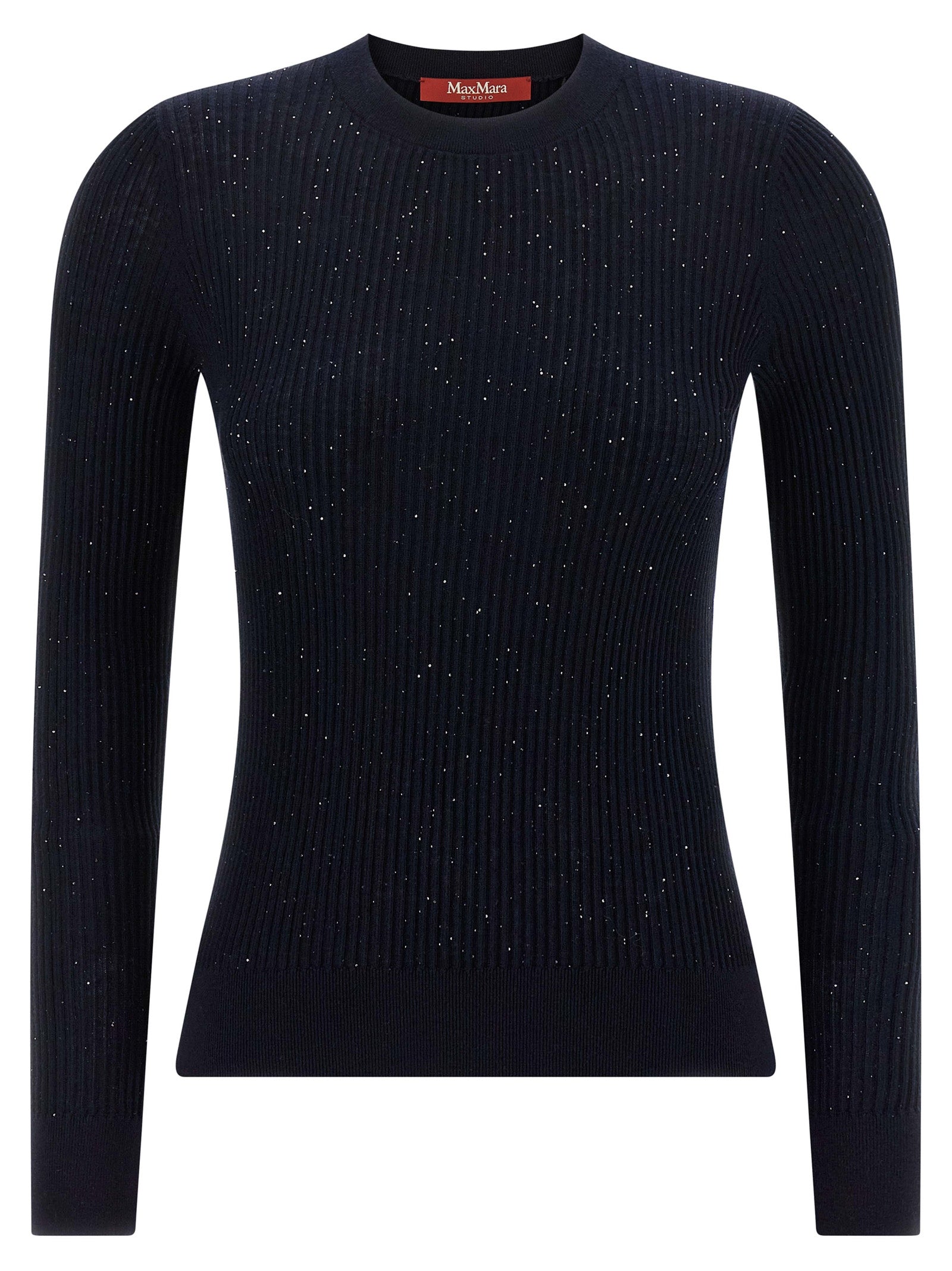 Max Mara Blue Silk Cardigan Max Mara