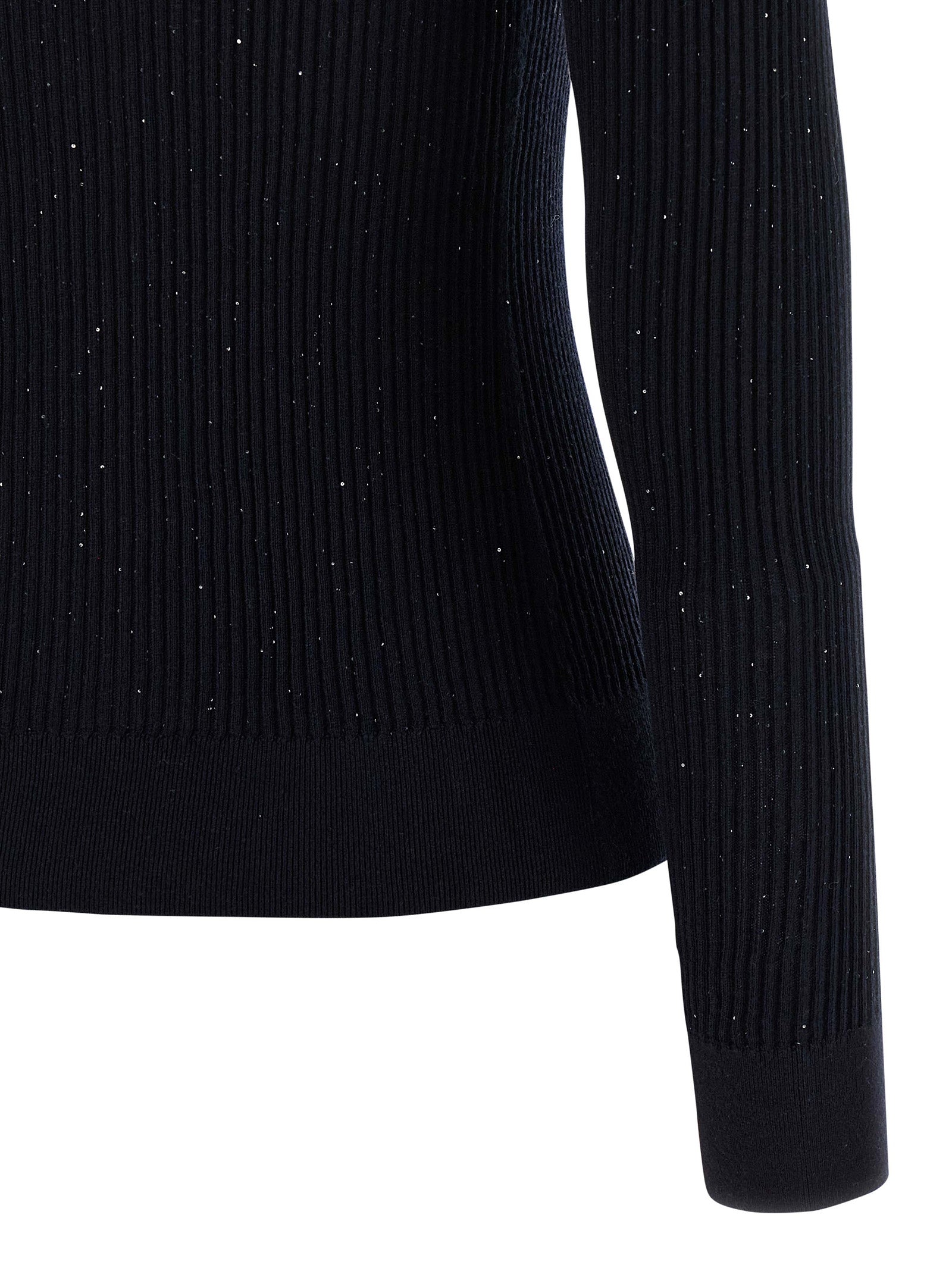Max Mara Blue Silk Cardigan Max Mara