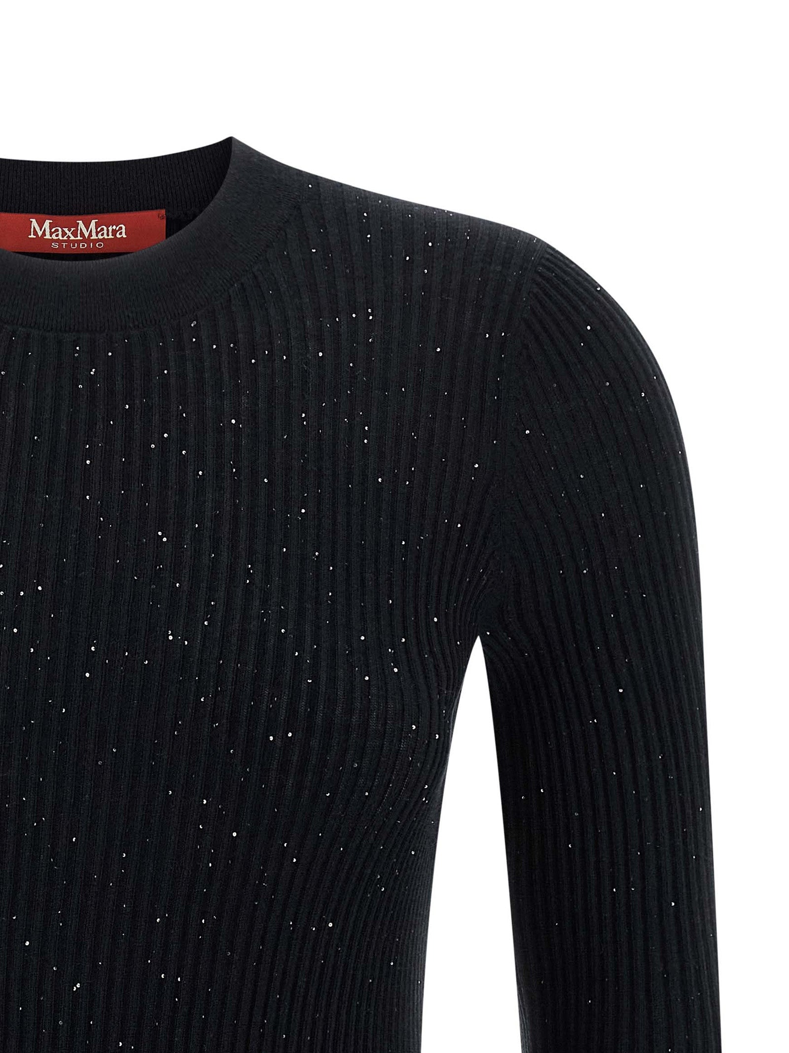 Max Mara Black Silk Cardigan Max Mara