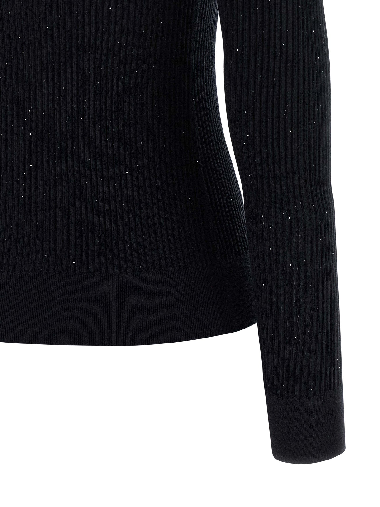 Max Mara Black Silk Cardigan Max Mara