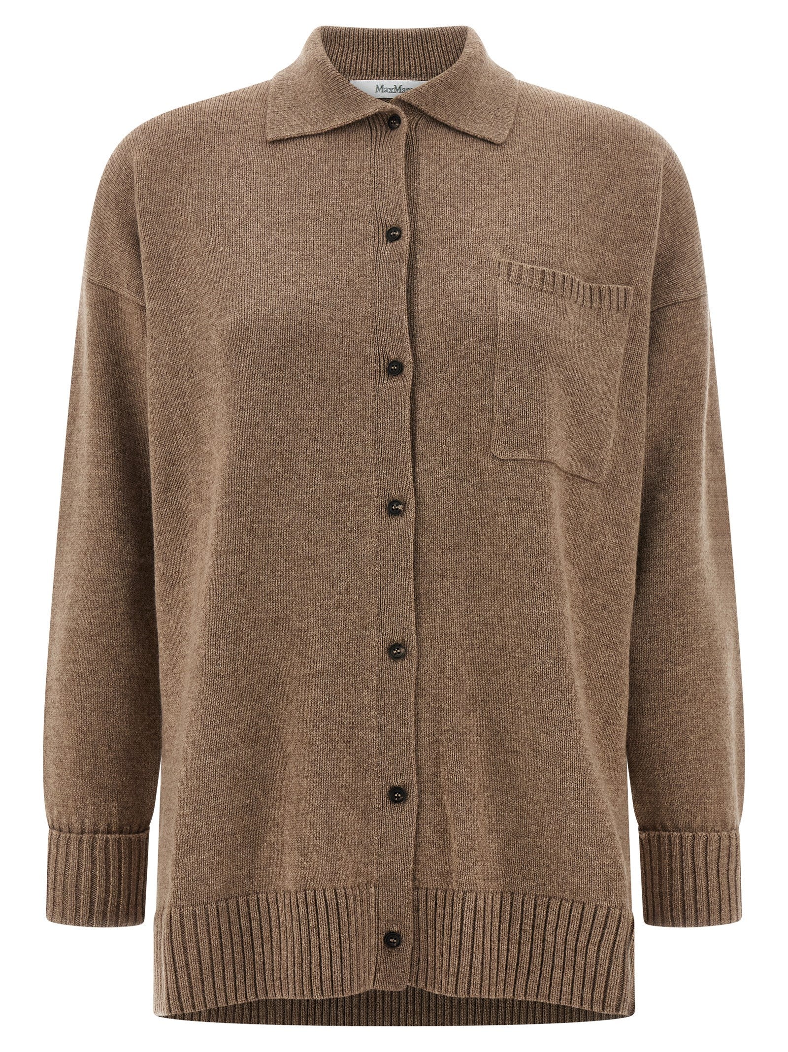 Max Mara Brown Cashmere Cardigan Max Mara