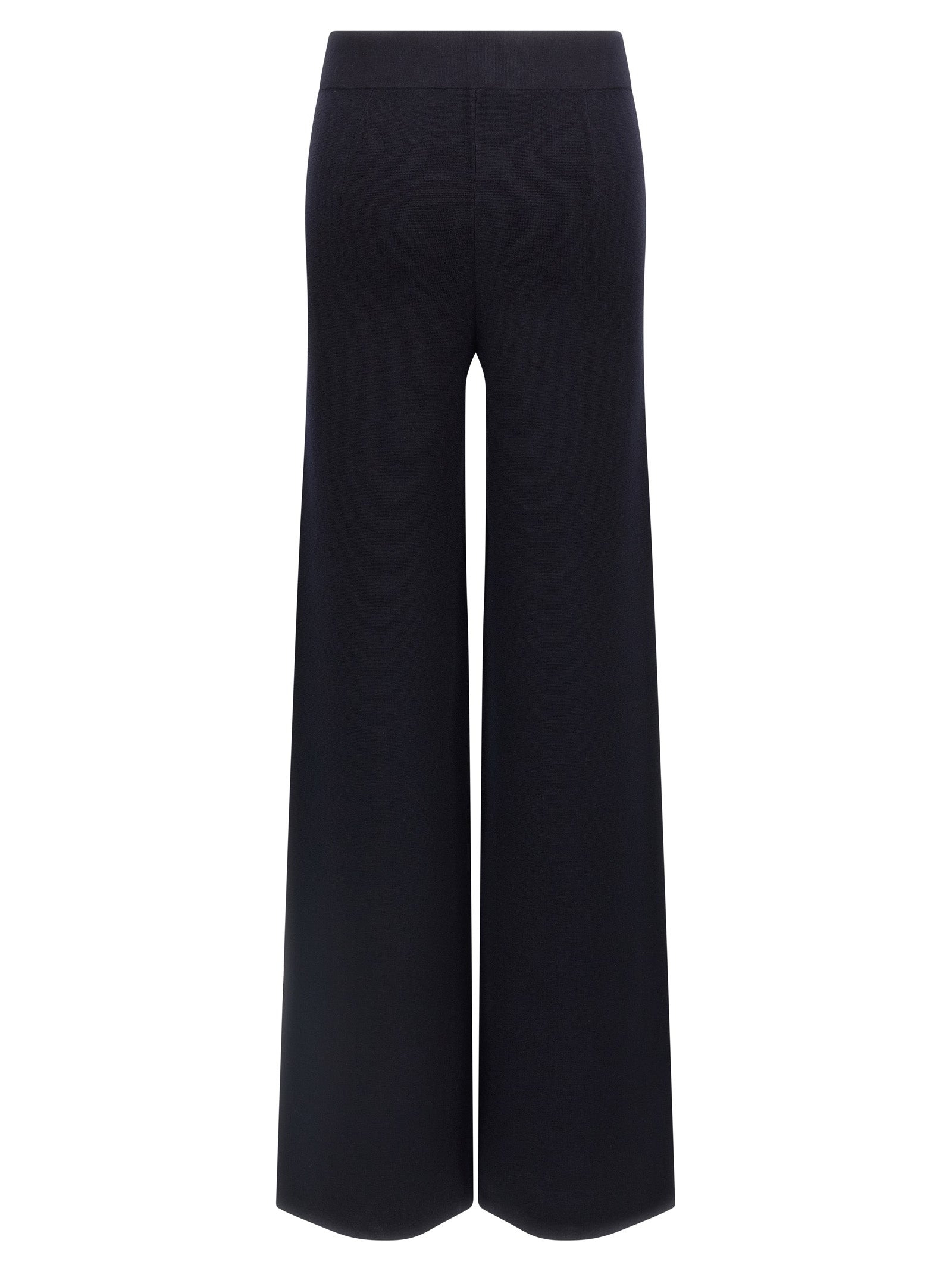 Max Mara Blue Viscose Casual Pants Max Mara