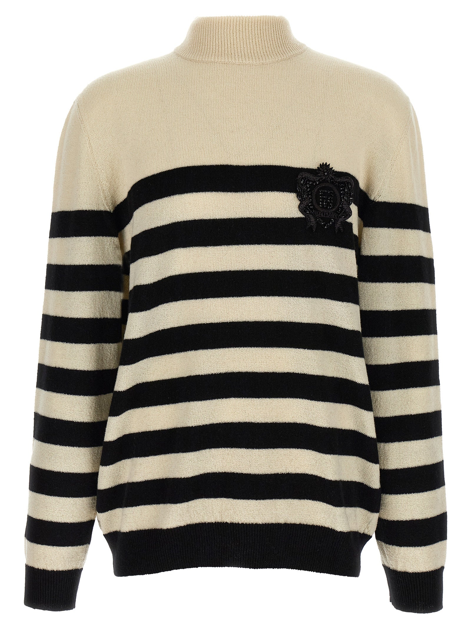 Balmain Bicolor Wool Cardigan Balmain