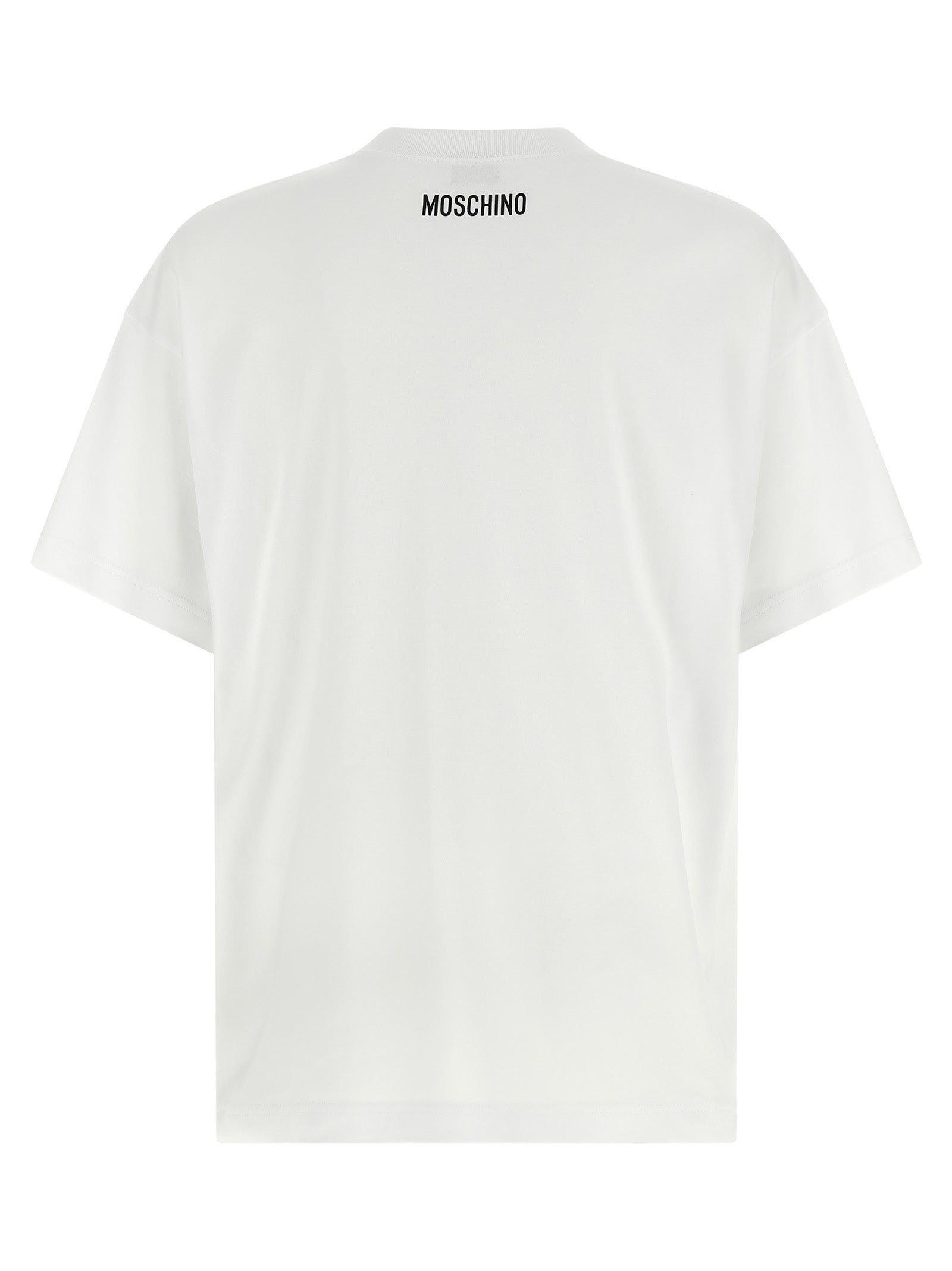 Moschino White Cotton T-Shirt Moschino